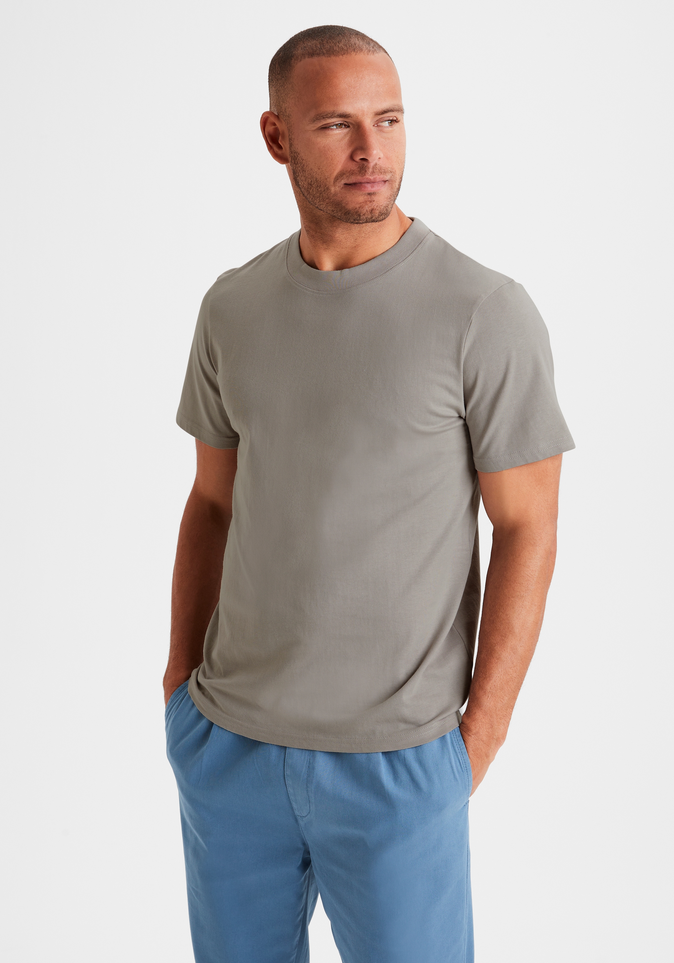 KangaROOS T-Shirt, (2er-Pack), BAUR in klassischer | Must-Have ein Form ▷ für