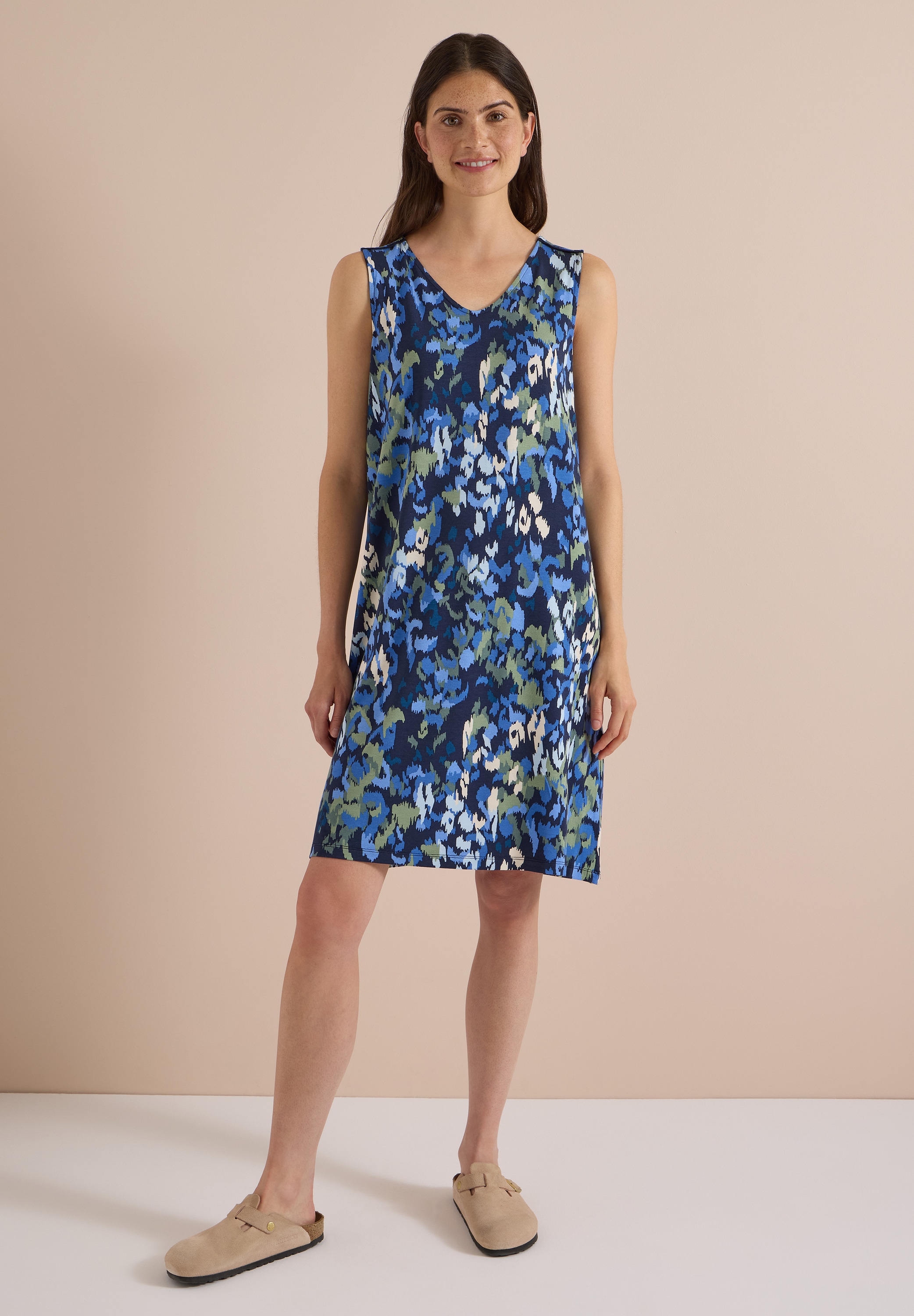 Cecil Jerseykleid Ohne Taschen aus Viskose