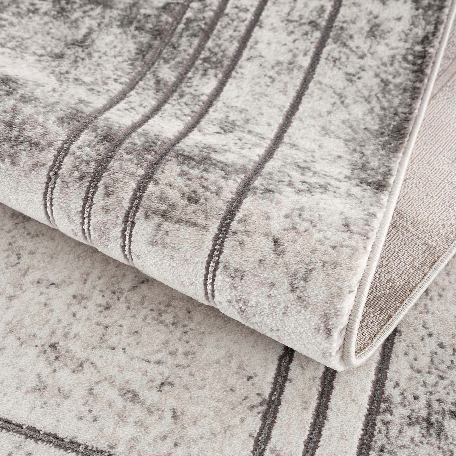 Thumbnail - Carpet City Teppich "Noa 9341" rechteckig 11 mm Höhe Läufer, Kurzflor, Modern, Weicher Flor, Pflegeleicht, Wohnzimmer