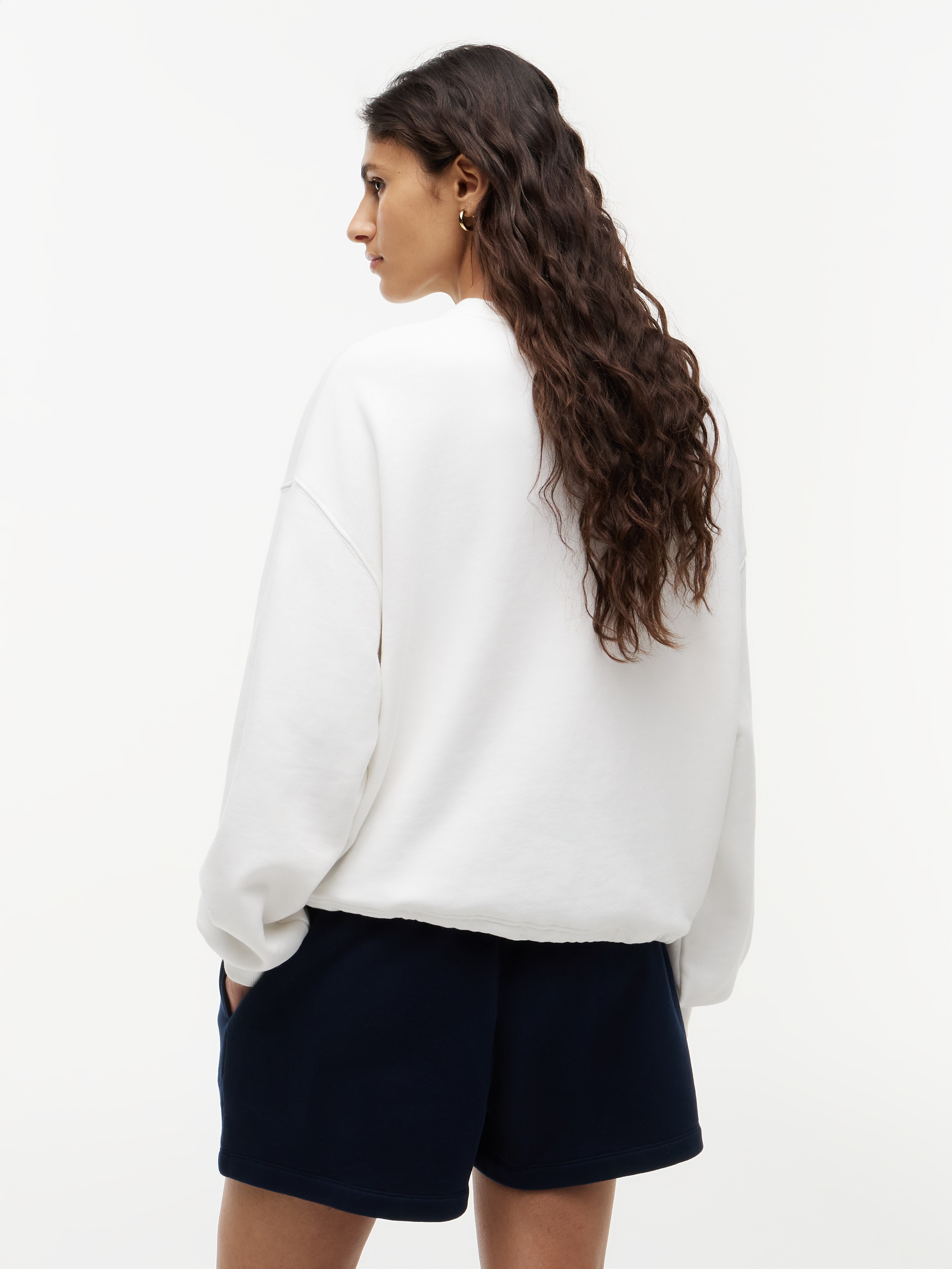 Tommy Hilfiger Sweatshirt »VARSITY CREST MDRN SWEATSHIRT«, Baumwolle, Logo Frontdruck
