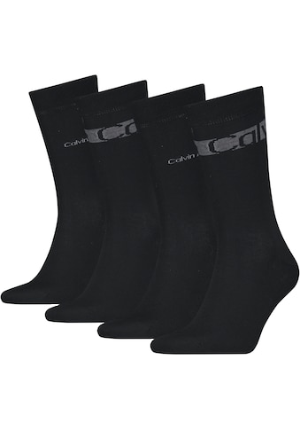 Calvin Klein Socken »CK MEN SOCK 4P STRIPES« (Packu...