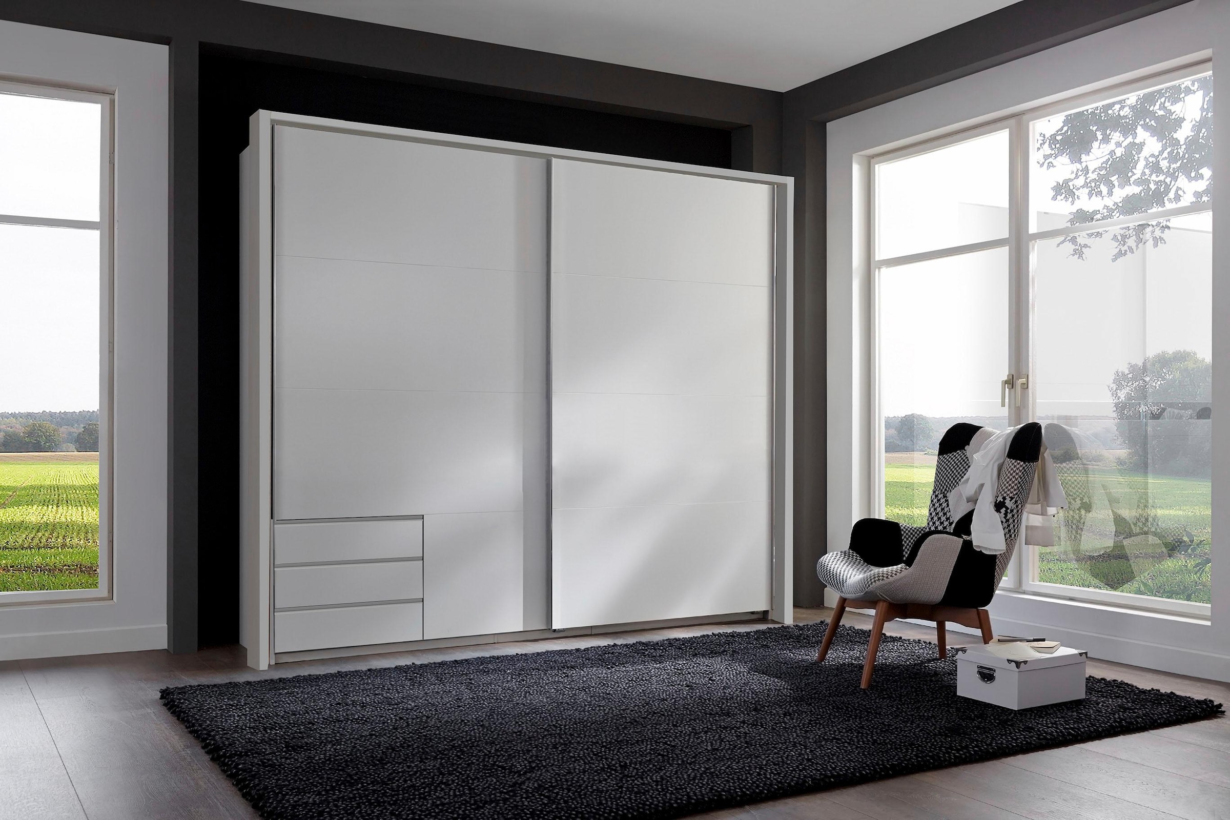 Wimex Schwebetürenschrank »Seattle« mit Schubkästen