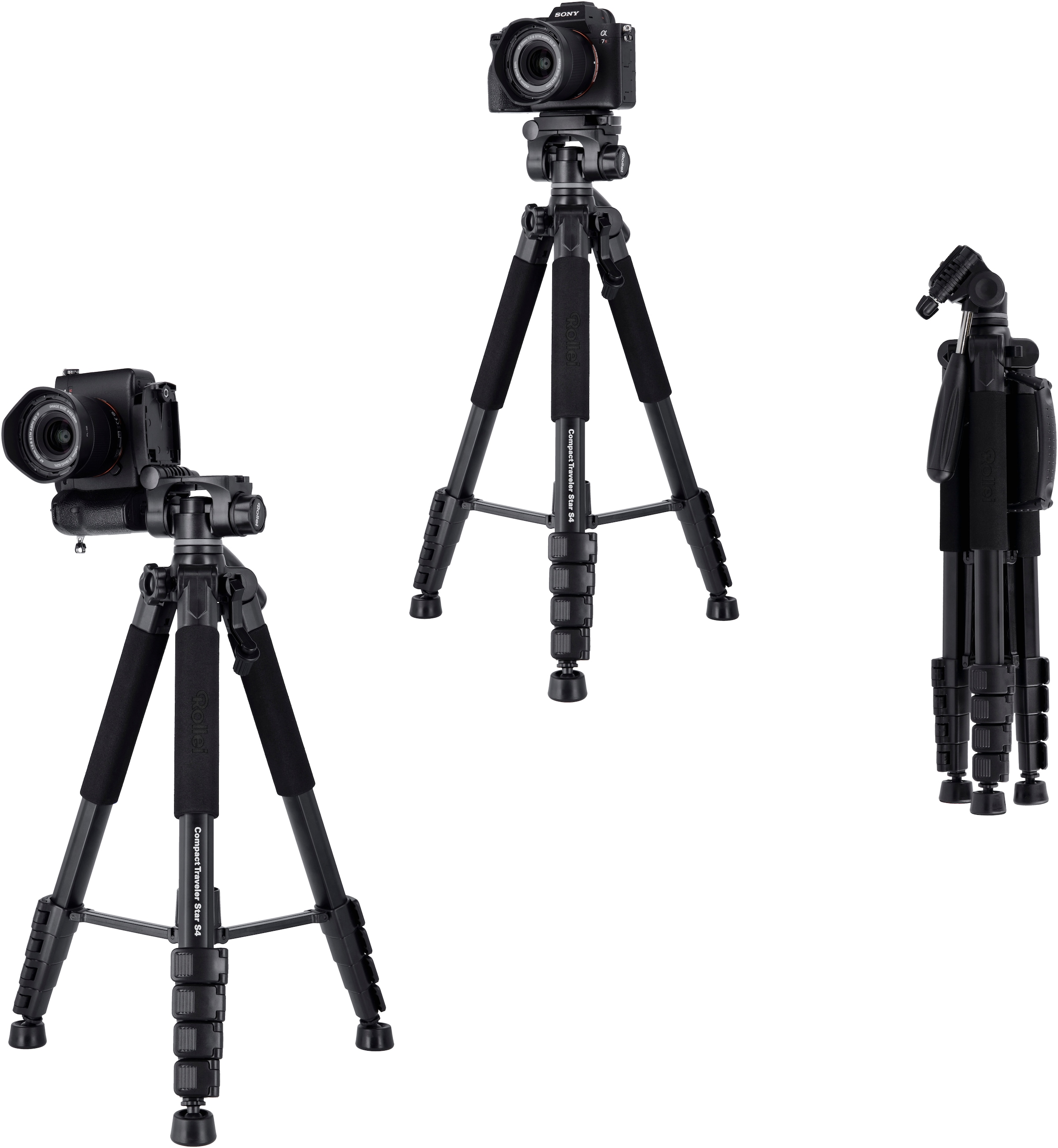Rollei Kamerastativ »Compact Traveler Star S4«