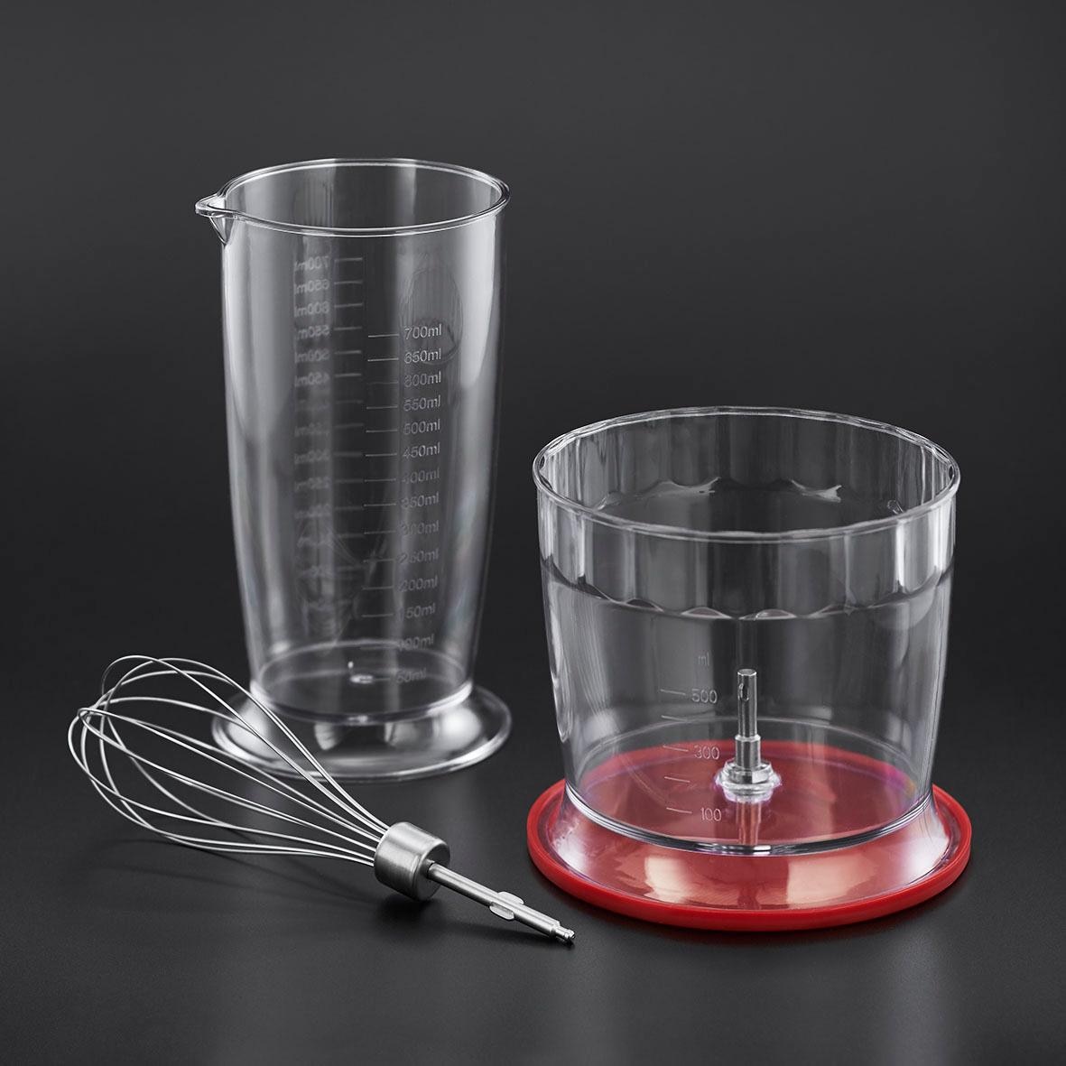 RUSSELL HOBBS Stabmixer »Desire 3in1 24700-56«, 500 W, 2 Geschwindigkeitsstufen, Edelstahlmesser, spülmaschinengeeignet