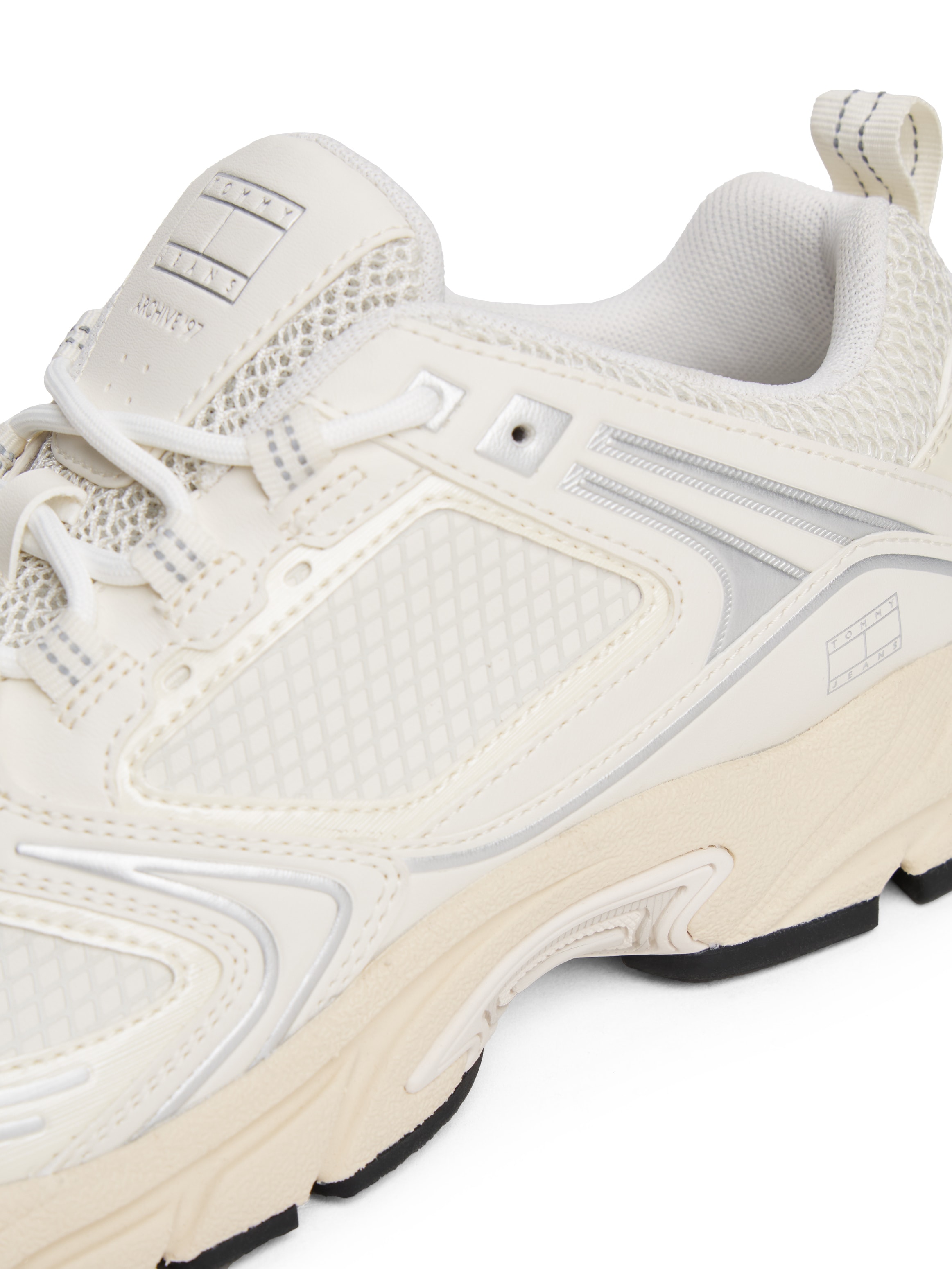 Tommy Jeans Keilsneaker »ARCHIVE '97«, Freizeitschuh, Sportschuh, Schnürschuh mit reflektierenden Details