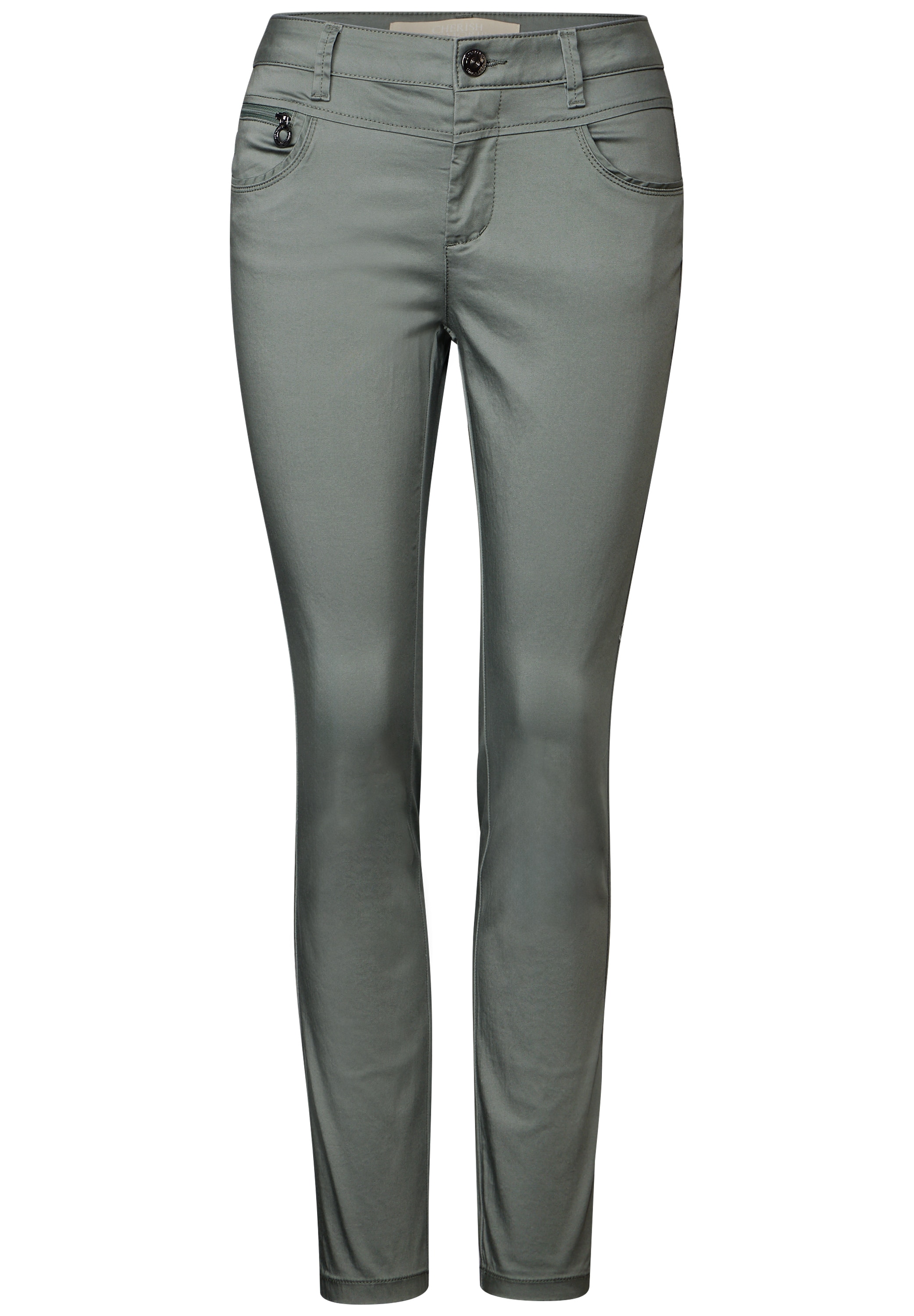 STREET ONE Chinohose, Middle Waist