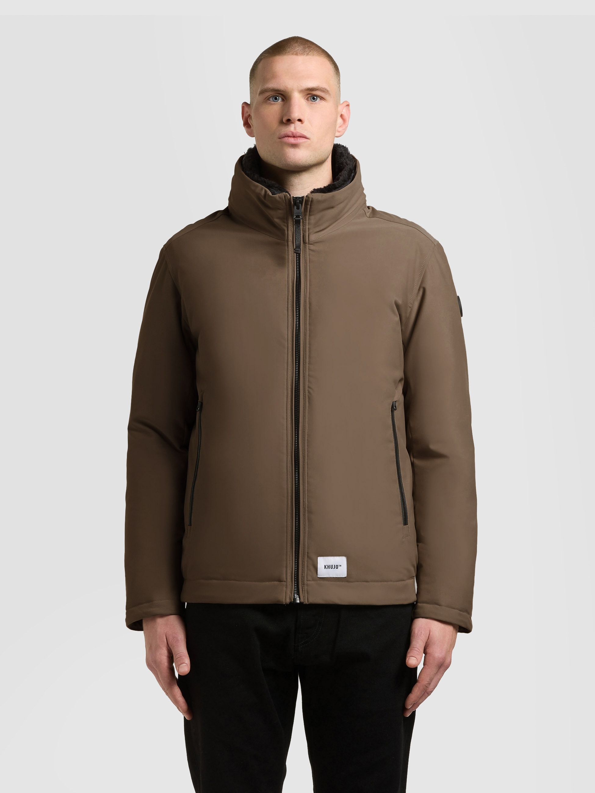 khujo Blouson »HUEY« ohne Kapuze