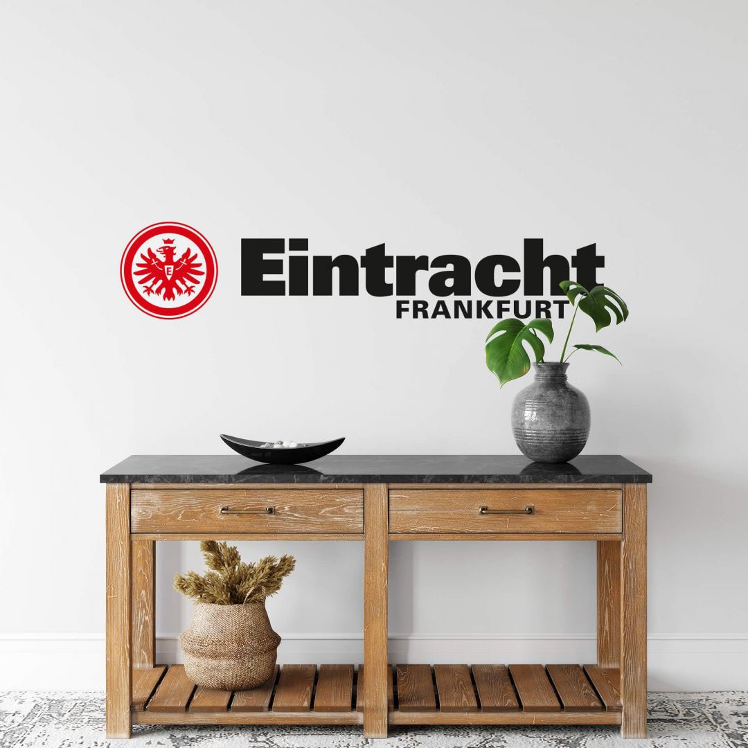 Wall-Art Logo« BAUR »Fußball Frankfurt | Wandtattoo Eintracht kaufen