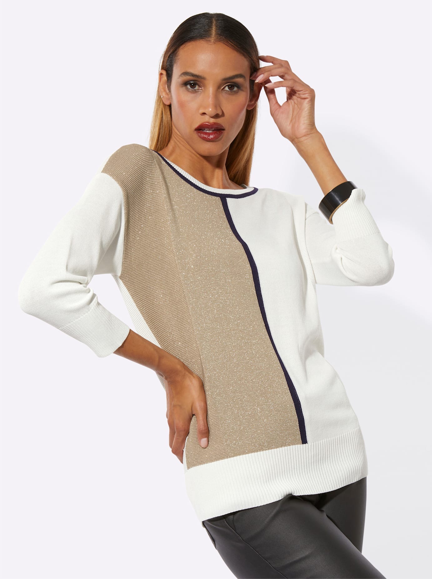 creation L 3/4 Arm-Pullover "Pullover" günstig online kaufen