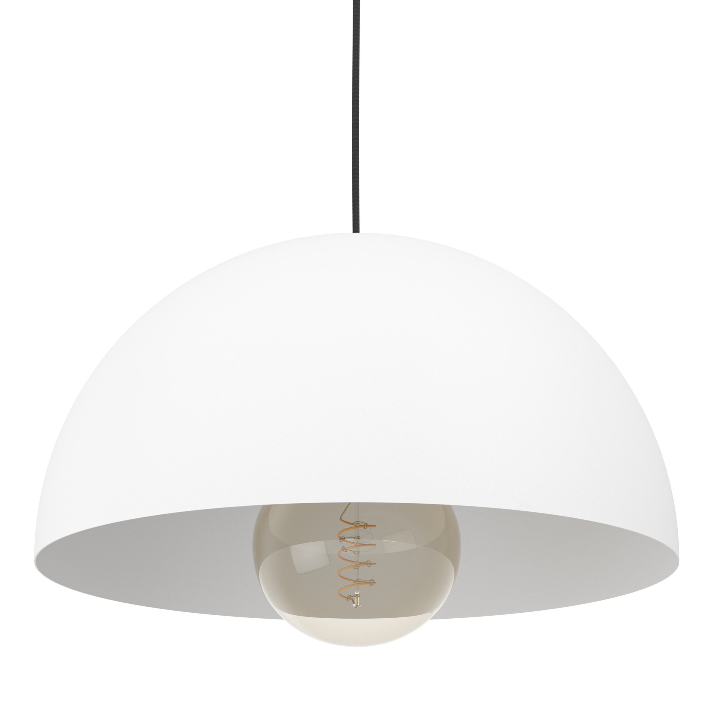 EGLO Hängeleuchte »GAETANO Pendellampe - Stahl - E27 - 1X40W - IP20« E27 1 Stk. Hängelampe, Deckenlampe, Wohnzimmer, Esszimmer, H110 x Ø38 cm