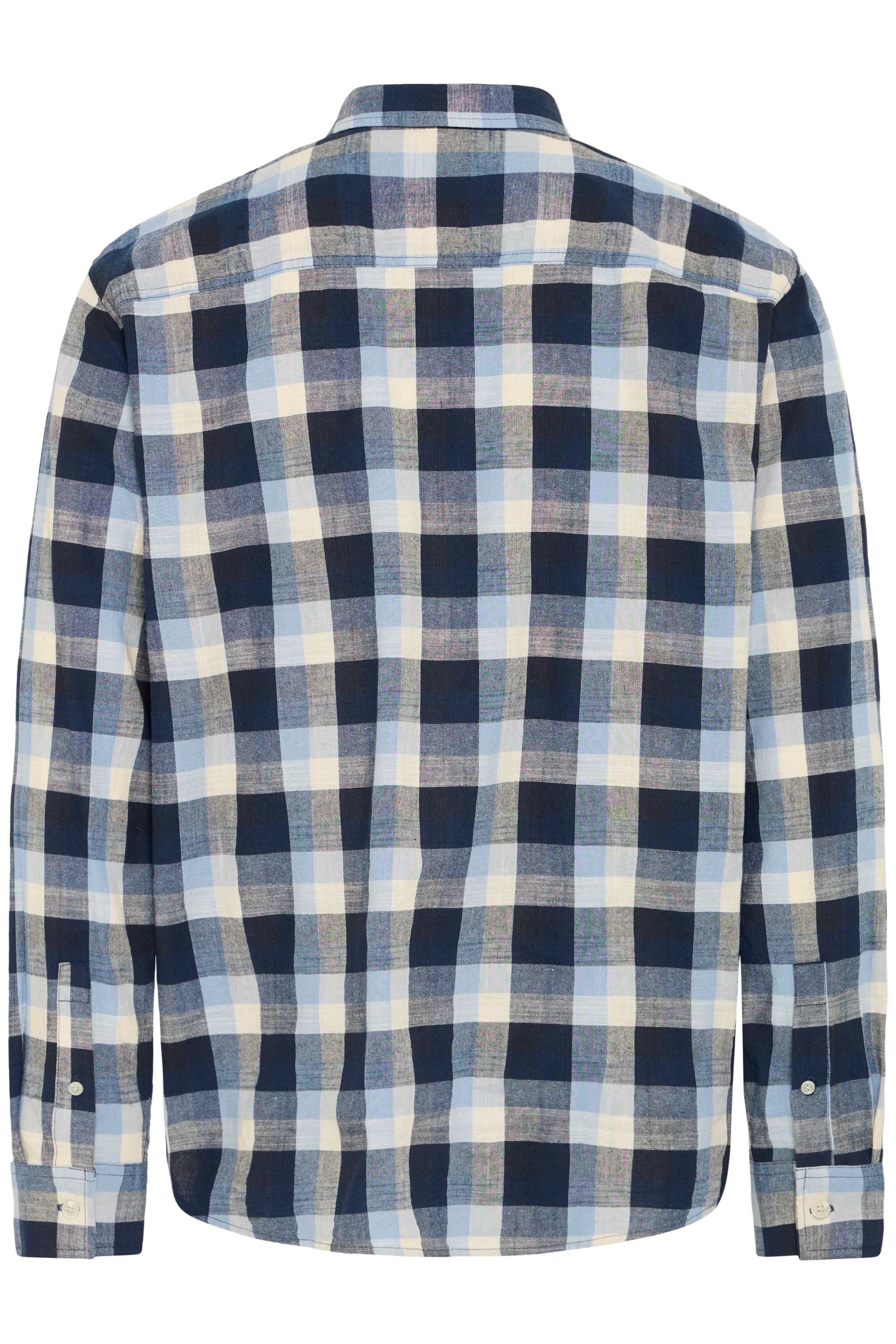 Blend Langarmhemd "BHDARIS SLUB CHECK" günstig online kaufen