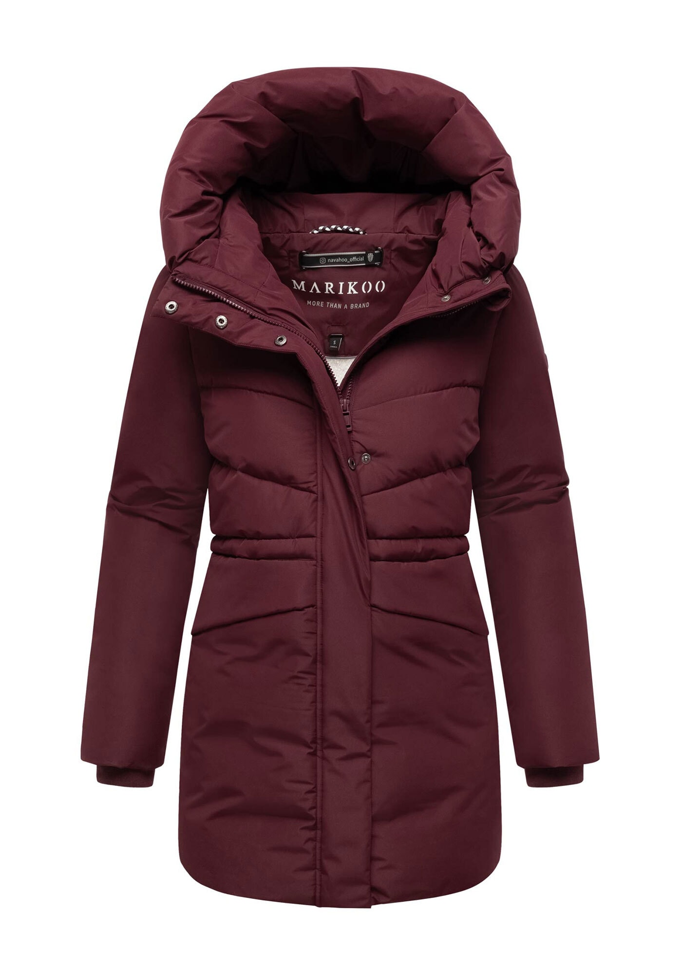 Marikoo Winterjacke »Delilah«, mit warmem Teddyfleece im inneren