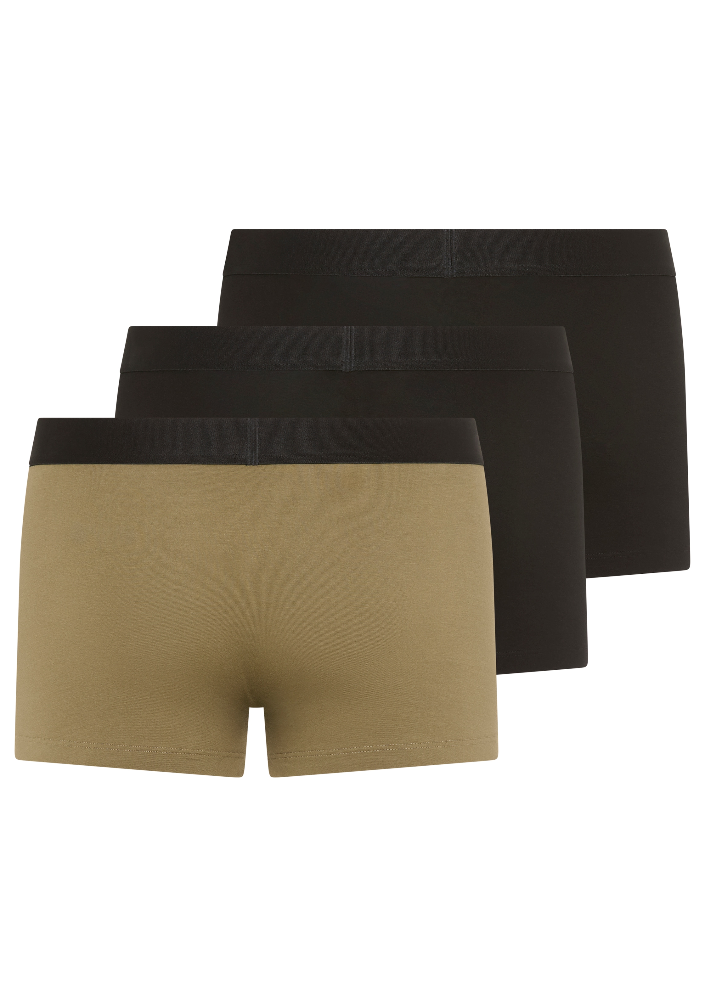 HUGO Underwear Trunk Packung, 3 Stk. mit kontrastfarbigem Bund