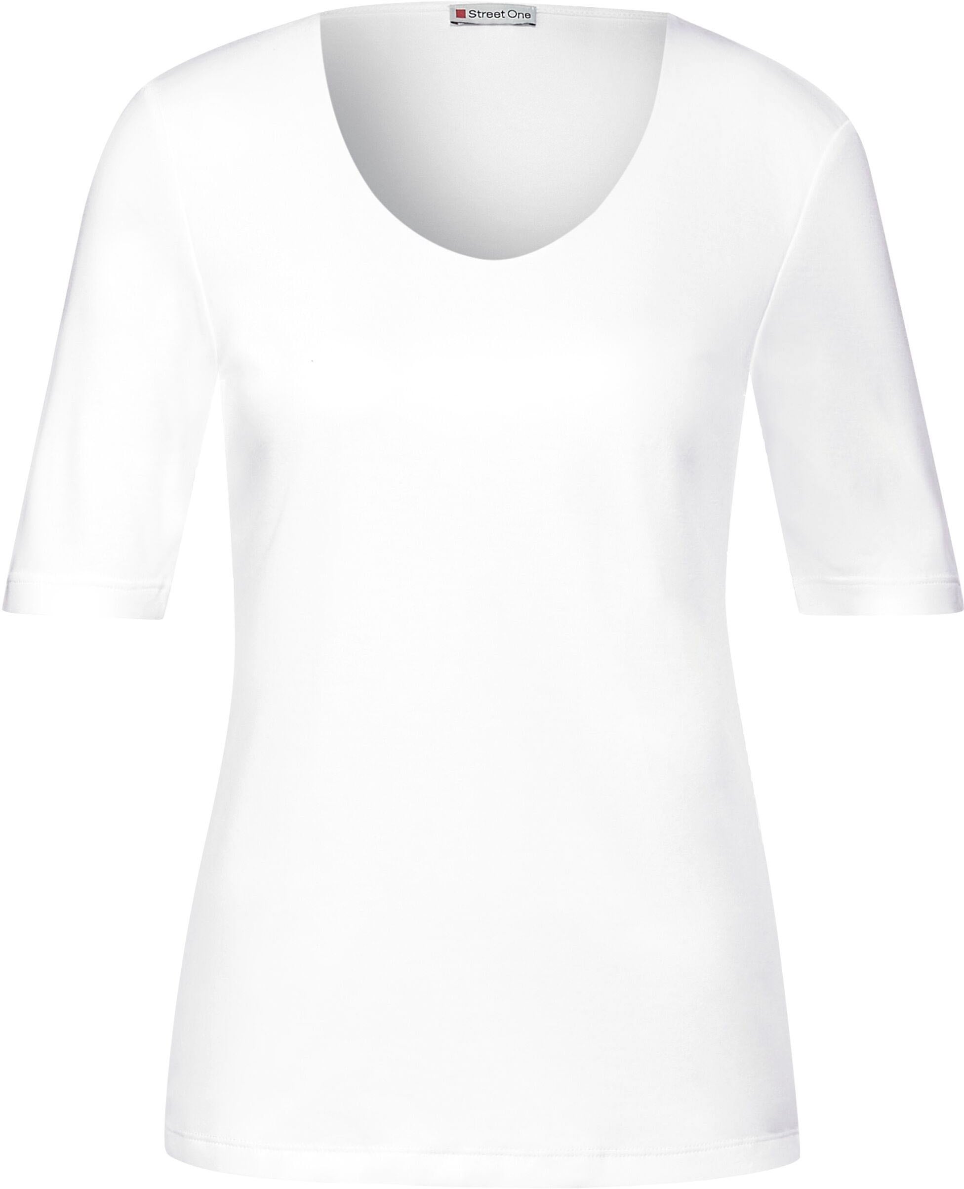 STREET ONE T-Shirt »Style Palmira«, im Basic Style