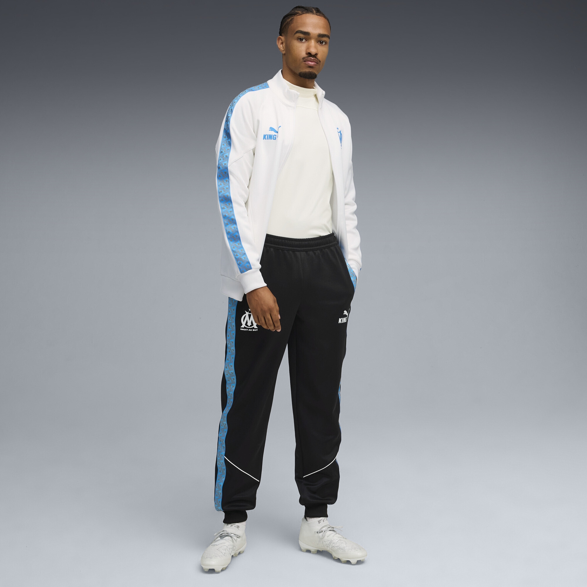 PUMA Sporthose »Olympique de Marseille KING Anthem Hose Herren«