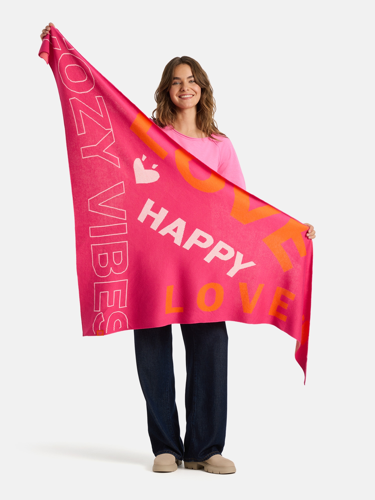 Lieblingsstück Modetuch "Damen-Dreiecksschal" mit Baumwoll-Anteil günstig online kaufen