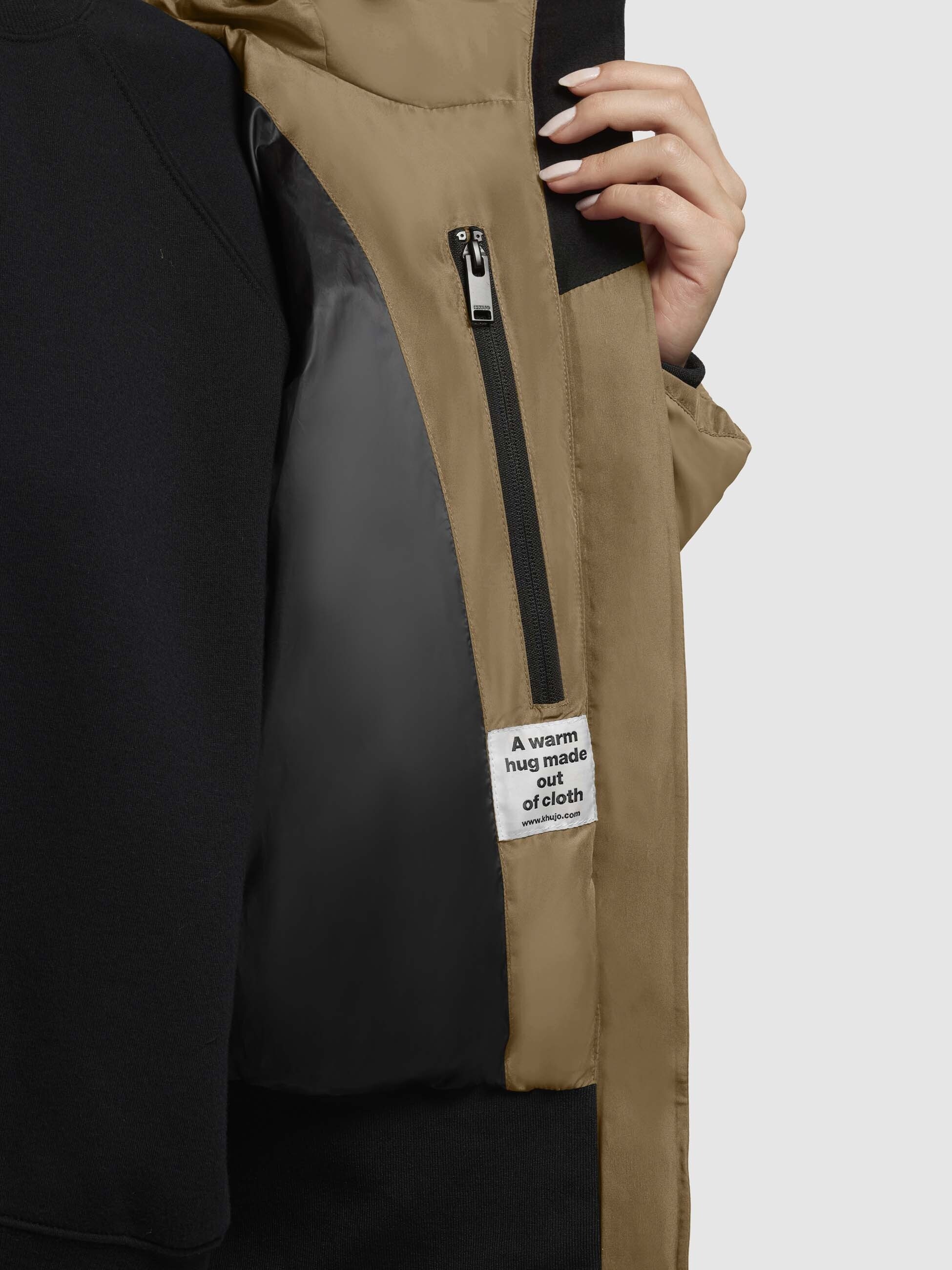 khujo Steppjacke »TOULA«, mit Kapuze