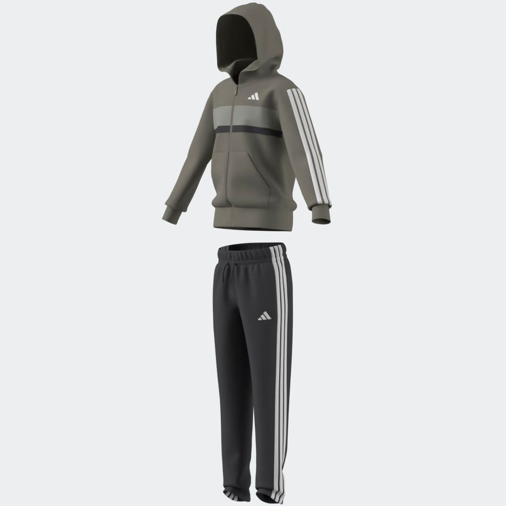 adidas Sportswear Trainingsanzug »SEASONAL ESSENTIALS TIBERIO 3-STREIFEN KIDS« 2 Stk.