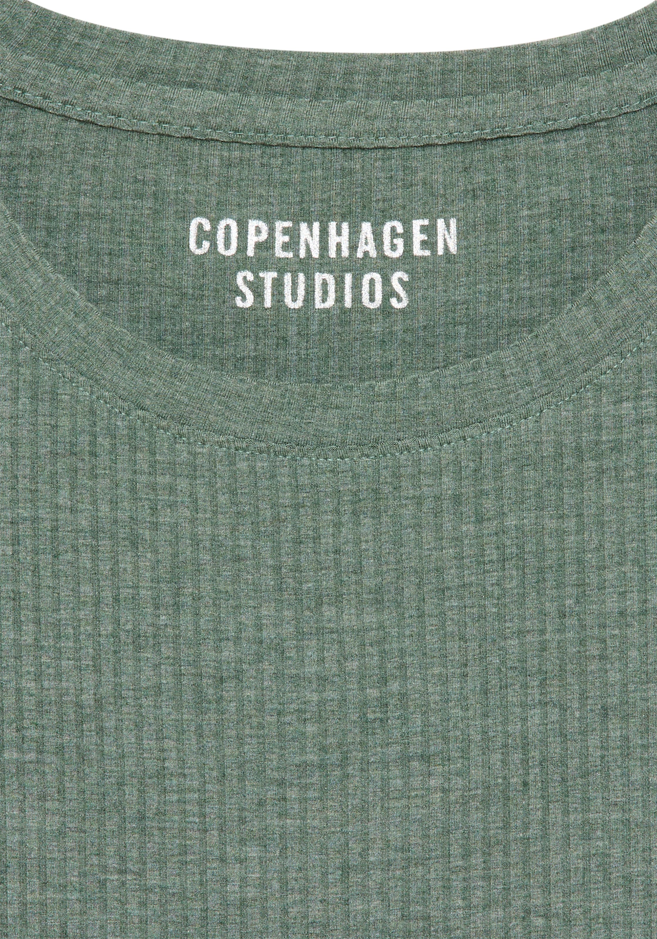 Copenhagen Studios Pyjamaoberteil aus hochwertiger Rippqualität