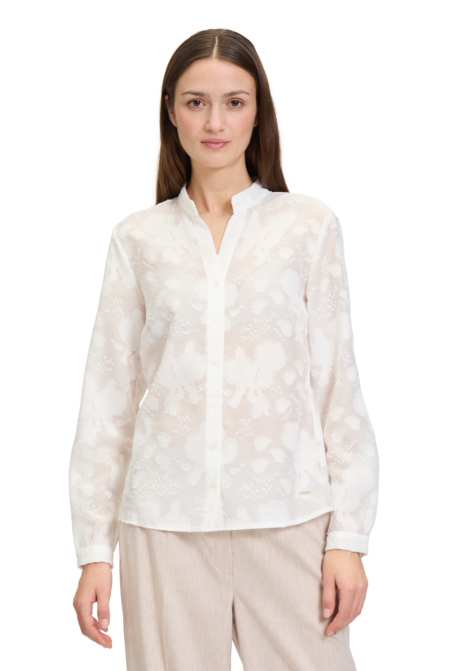 Betty&Co Hemdbluse "Betty & Co Damen Hemdbluse mit Muster" günstig online kaufen