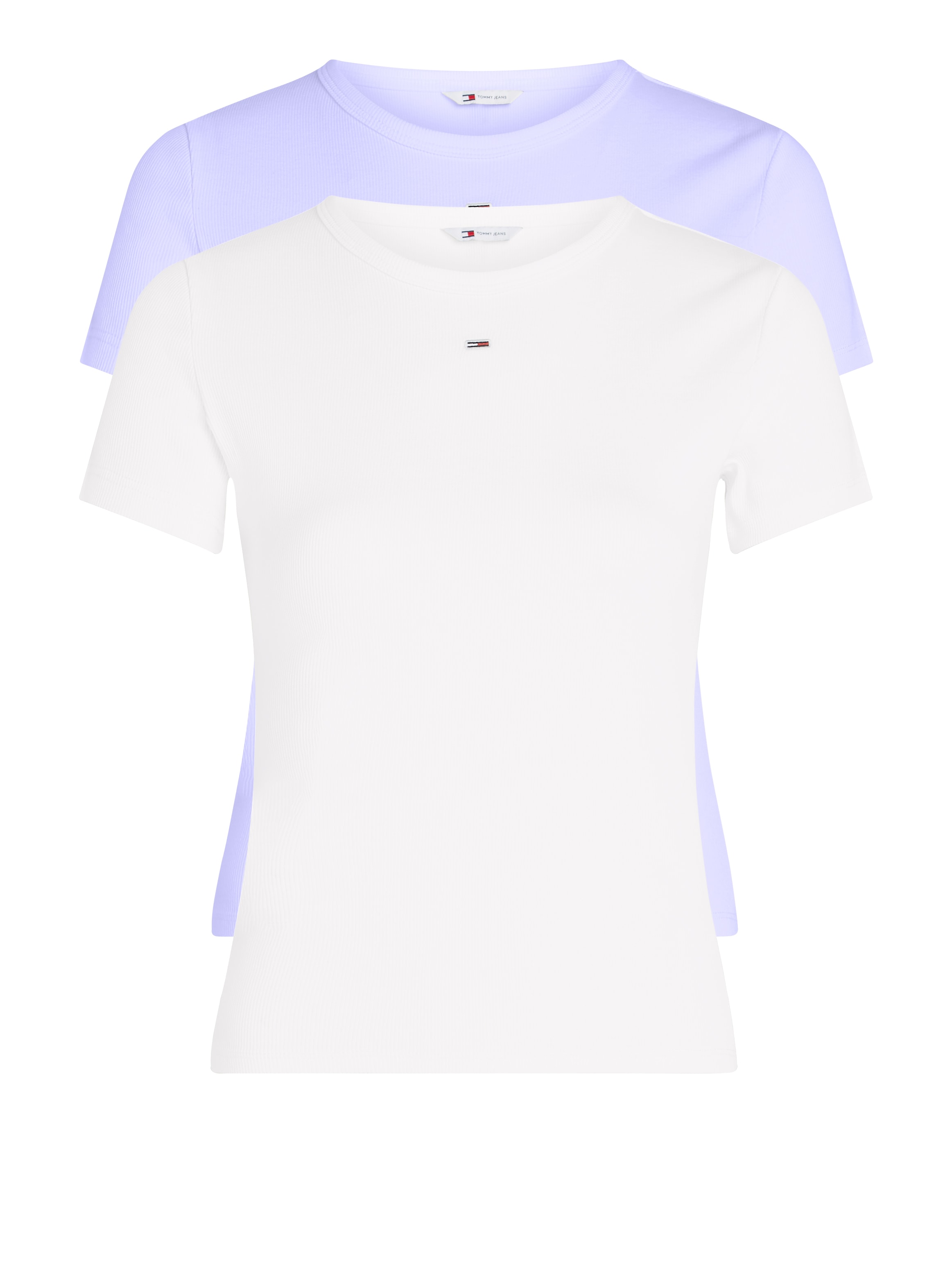 Tommy Jeans T-Shirt »TJW 2PACK C-NECK TEE« Packung, 2er, 2 Stk. mit Logo-Stickerei