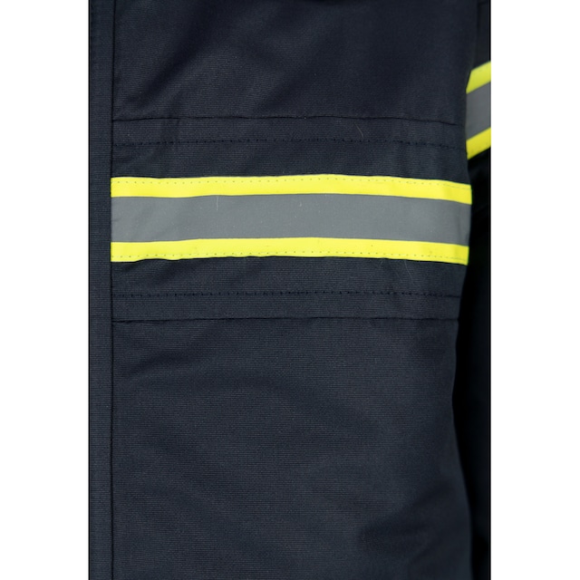 | Rechnung reflektierenden Outdoorjacke »Feuerwehr«, auf online PEPPER Streifen mit BAUR AND SALT bestellen