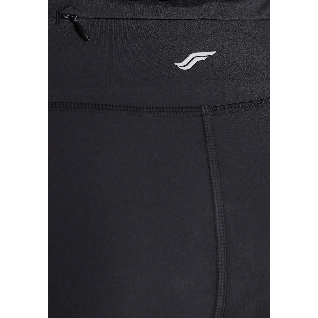 FAYN SPORTS 3/4-Leggings »Train Slim Cropped«, mit atmungsaktiven Einsätzen