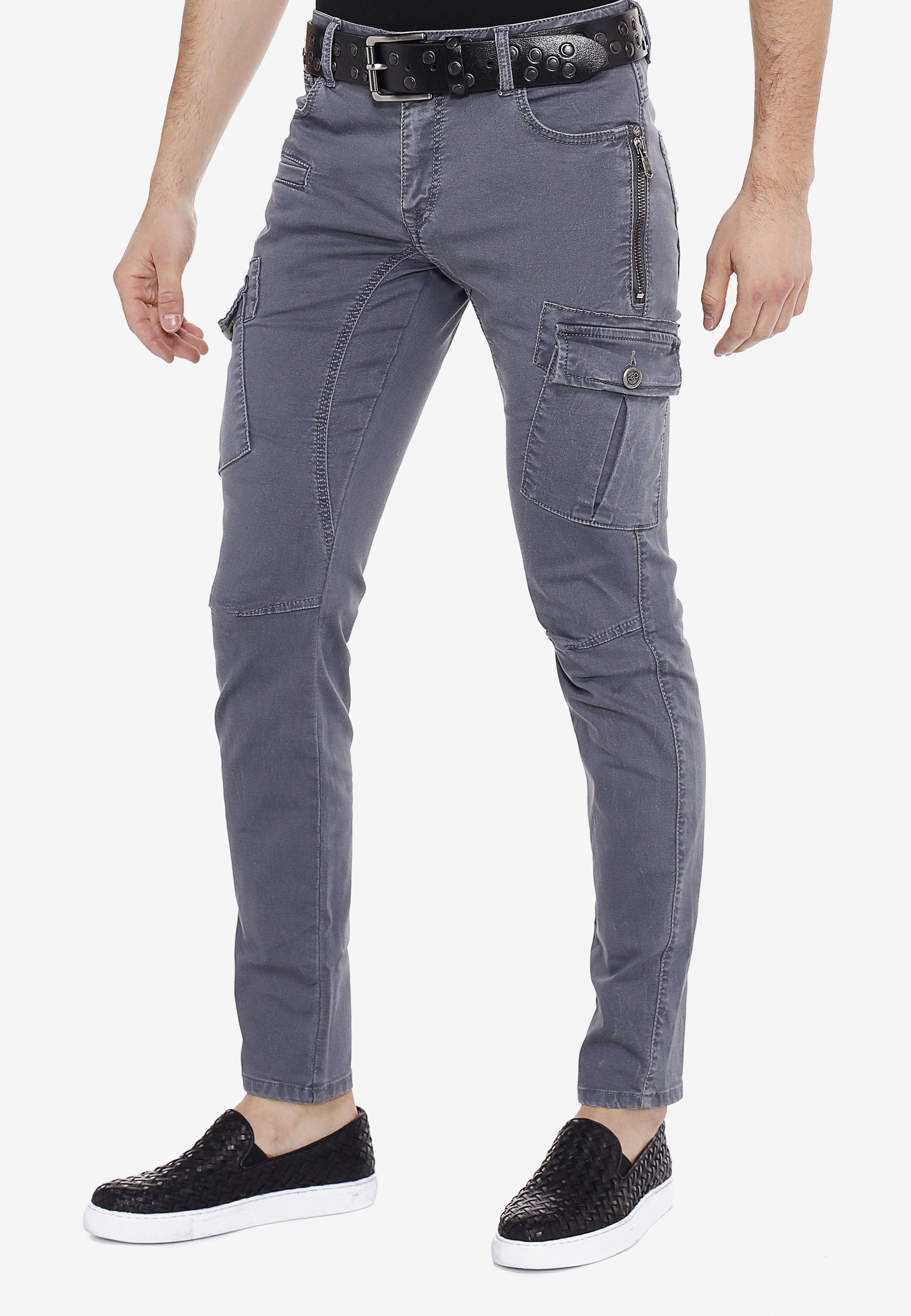 Cipo & Baxx Slim-fit-Jeans, mit Seitentaschen