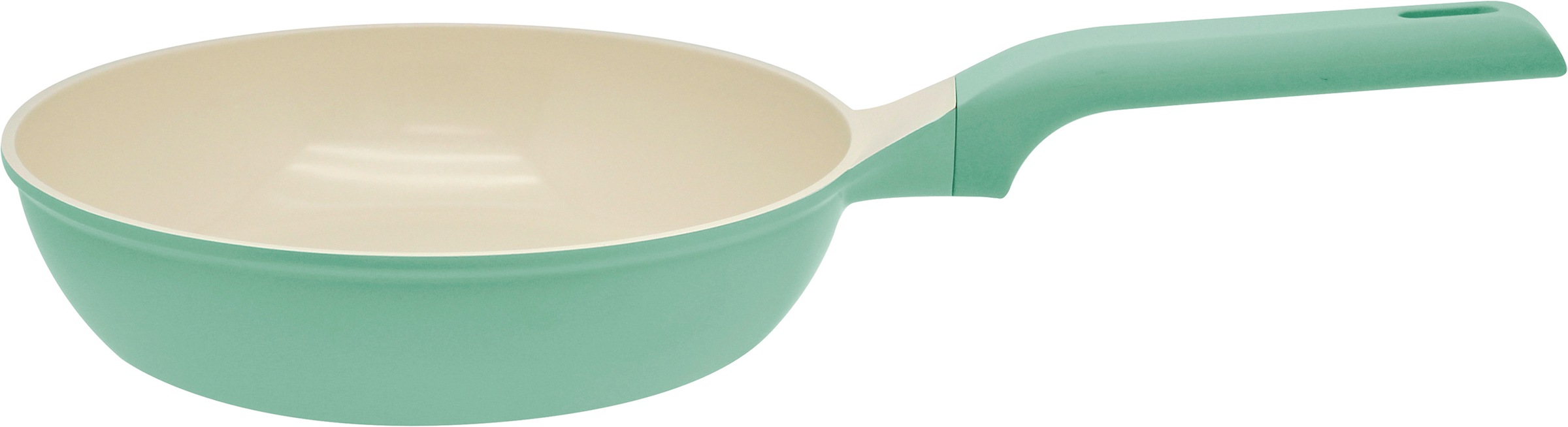 Elo Basic Schmorpfanne "Colorio Pastell" Aluminiumguss 1 tlg. Außen farbig Silikon Polyester beschichtet