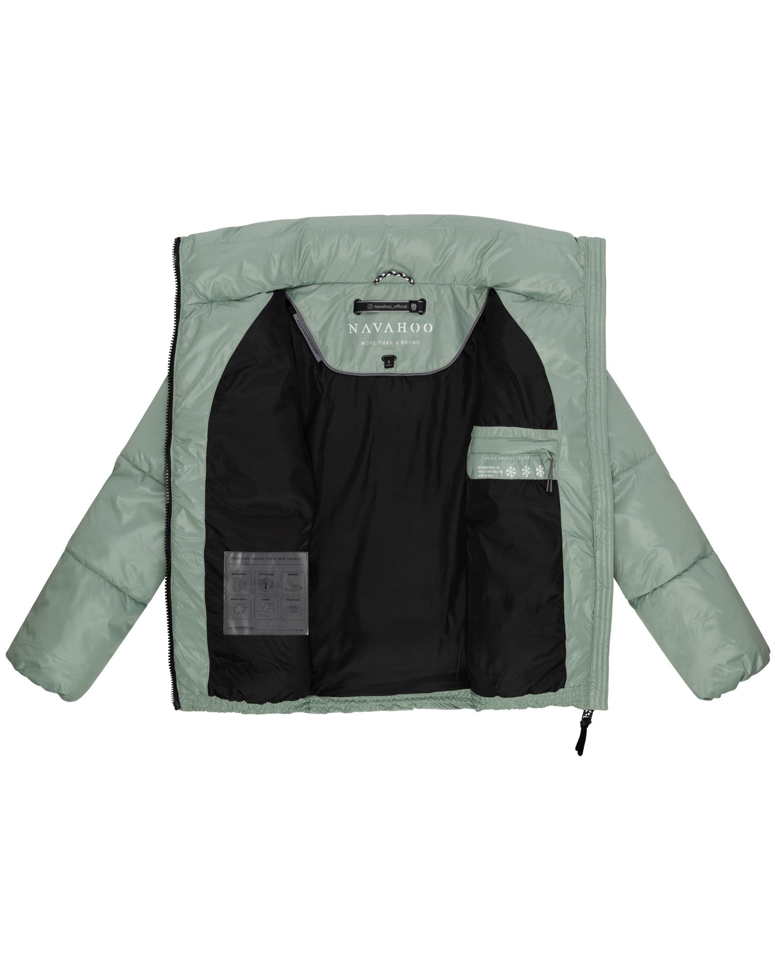 Navahoo Kurzjacke »Eispracht 14«, ohne Kapuze, Kurze gesteppte Damen Winterjacke