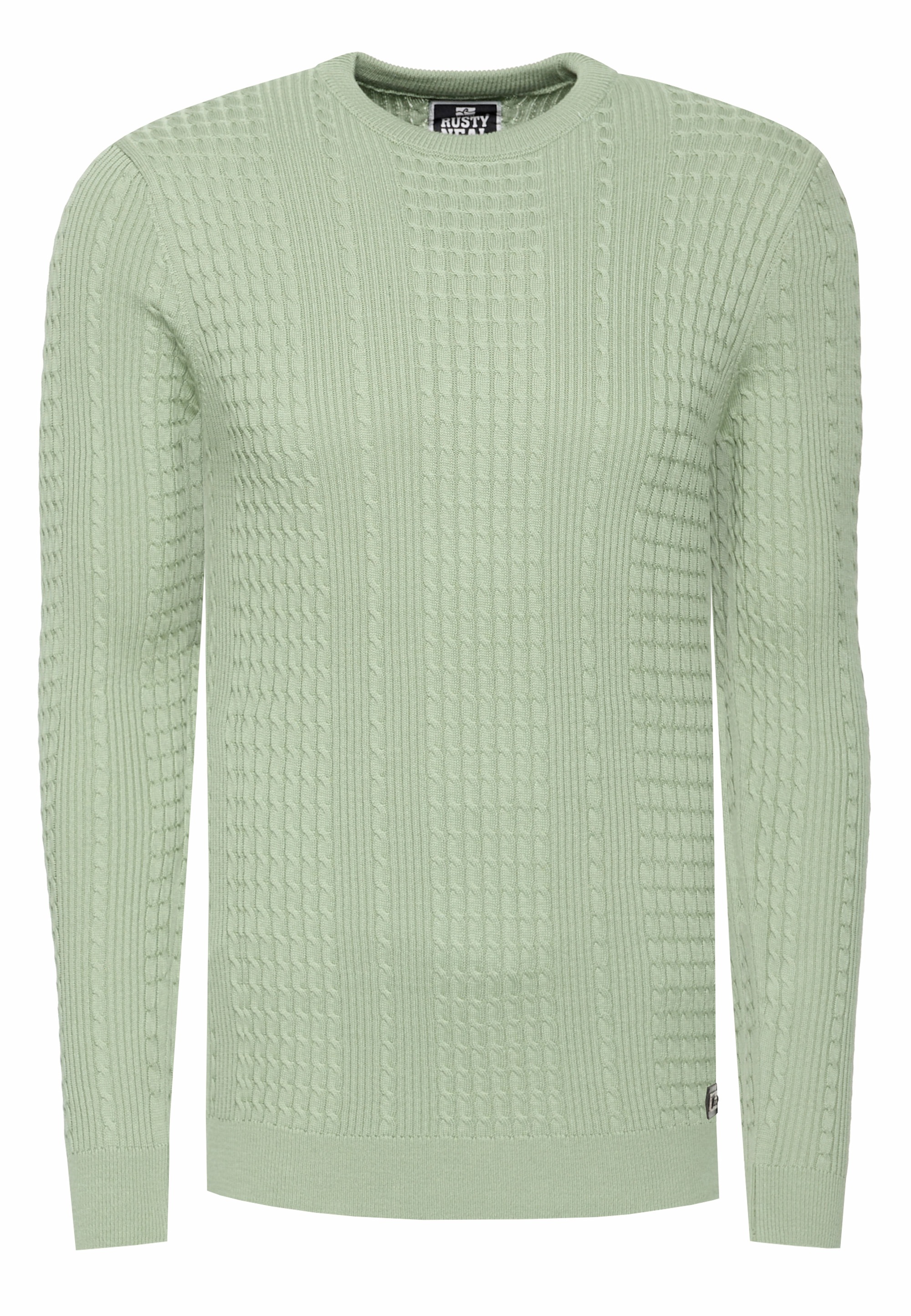 Thumbnail - Rusty Neal Strickpullover mit modernem Strickmuster