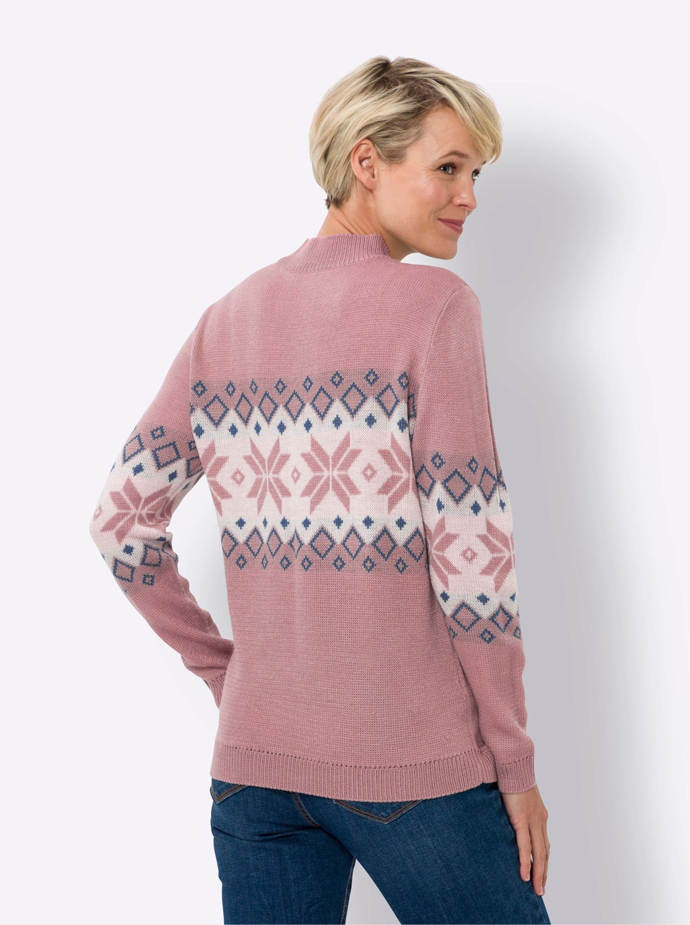 Classic Basics Norwegerpullover »Stehkragen-Pullover«