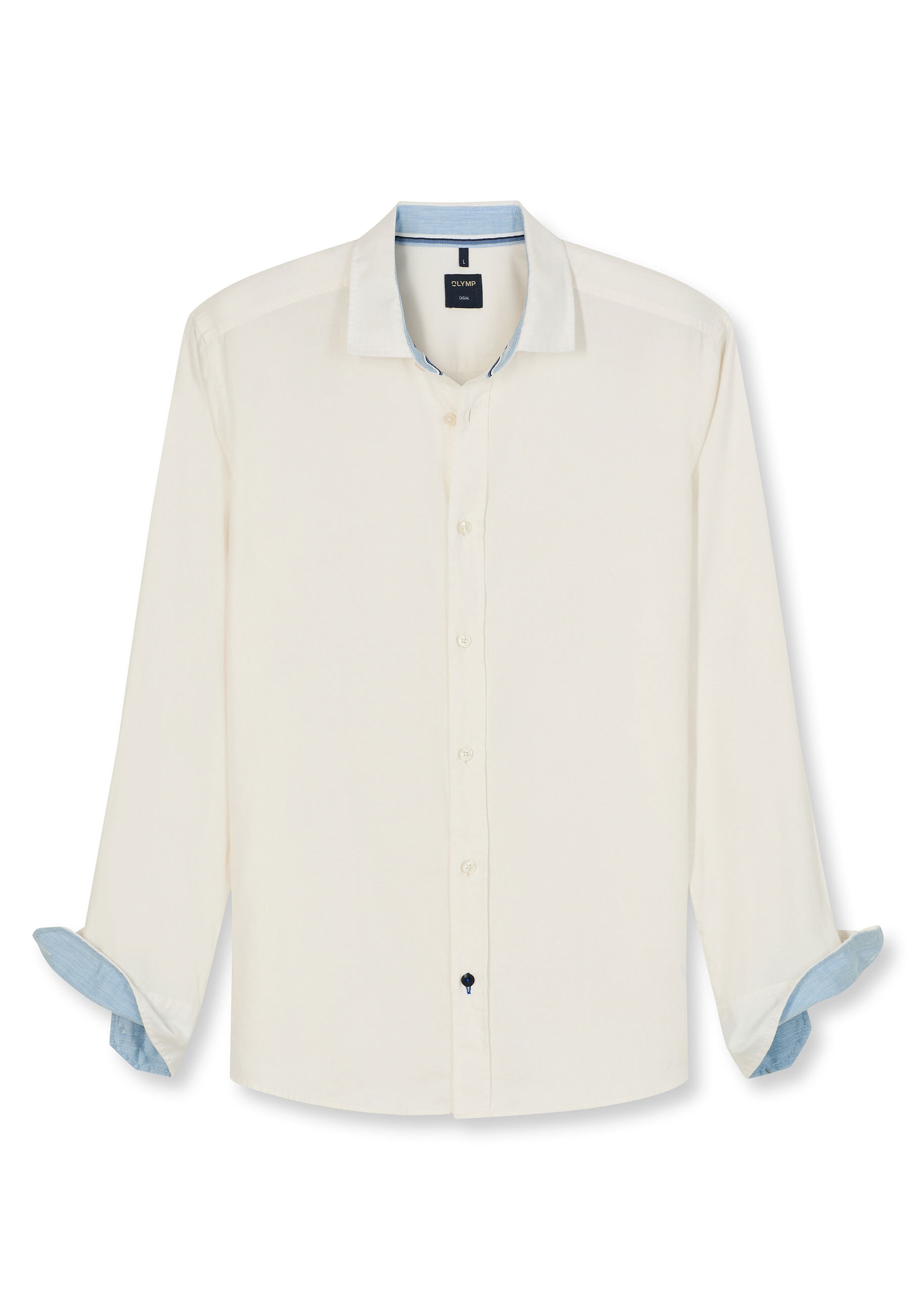 OLYMP Langarmhemd »OLYMP Casual, regular fit, Kent«