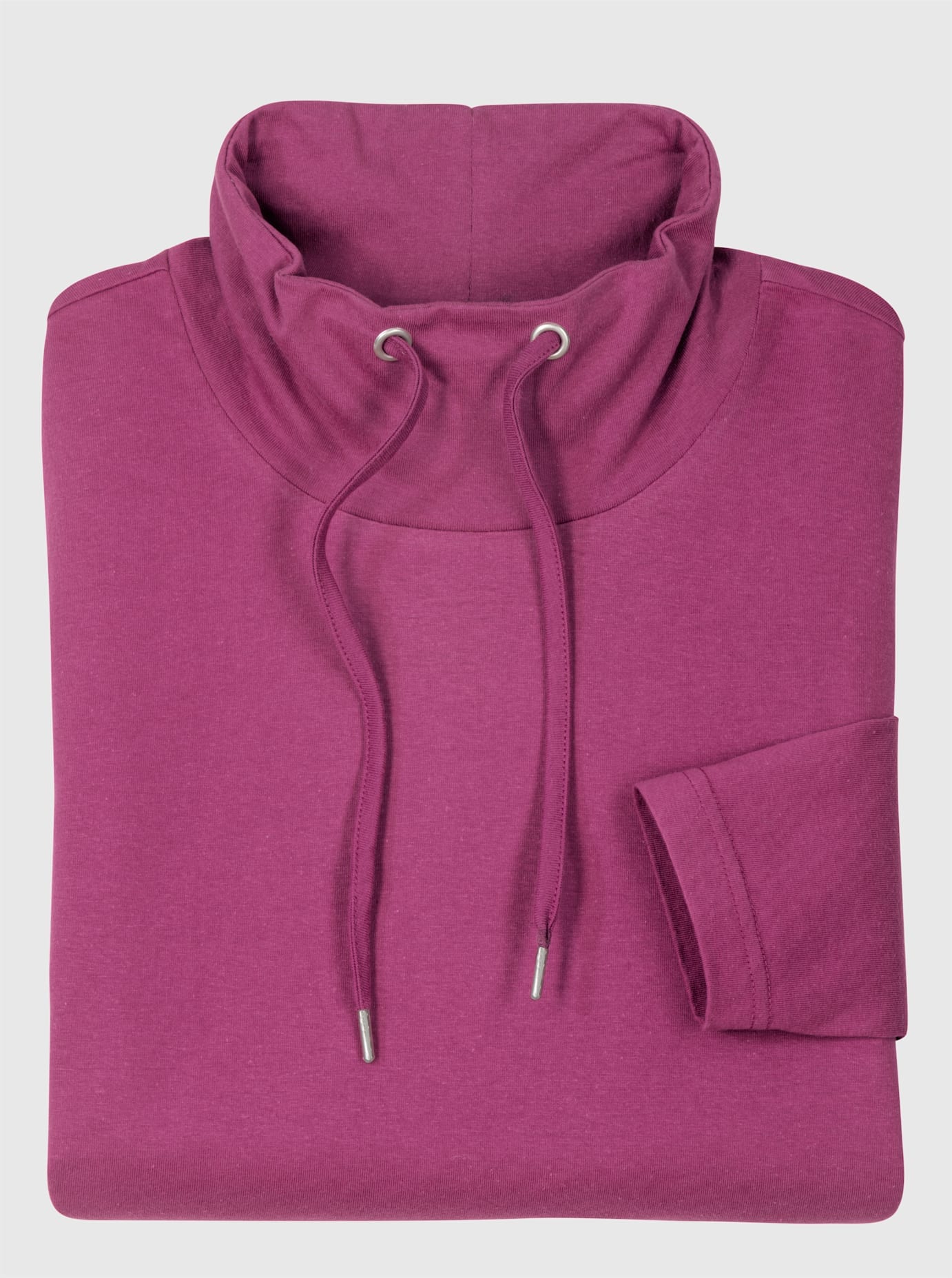Classic Basics Stehkragenshirt »Langarm-Shirt«, (1 tlg.)