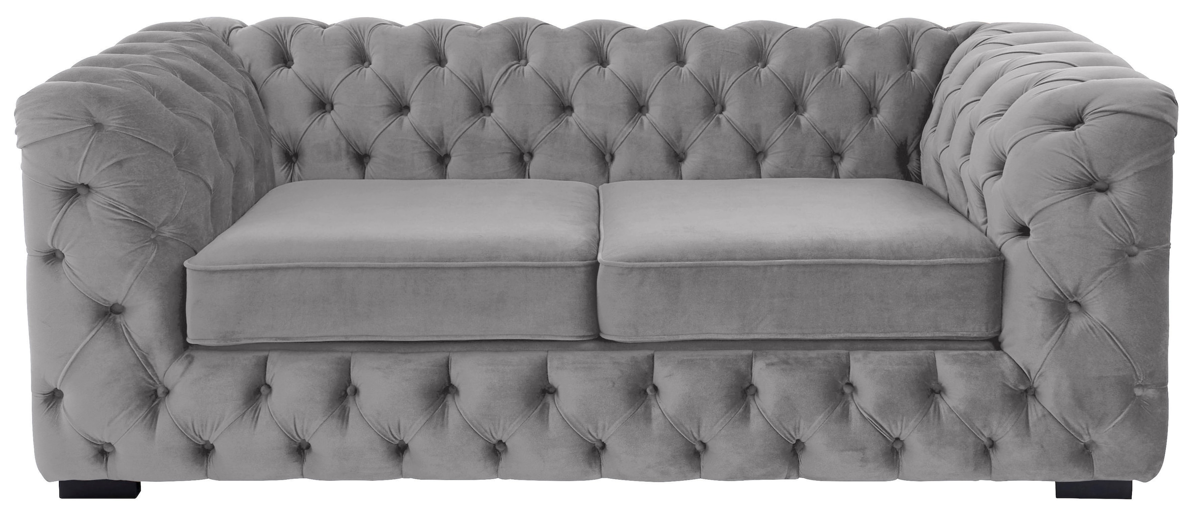 Home affaire Chesterfield-Sofa "Kalina", mit klassischer Chesterfield-Knopf günstig online kaufen
