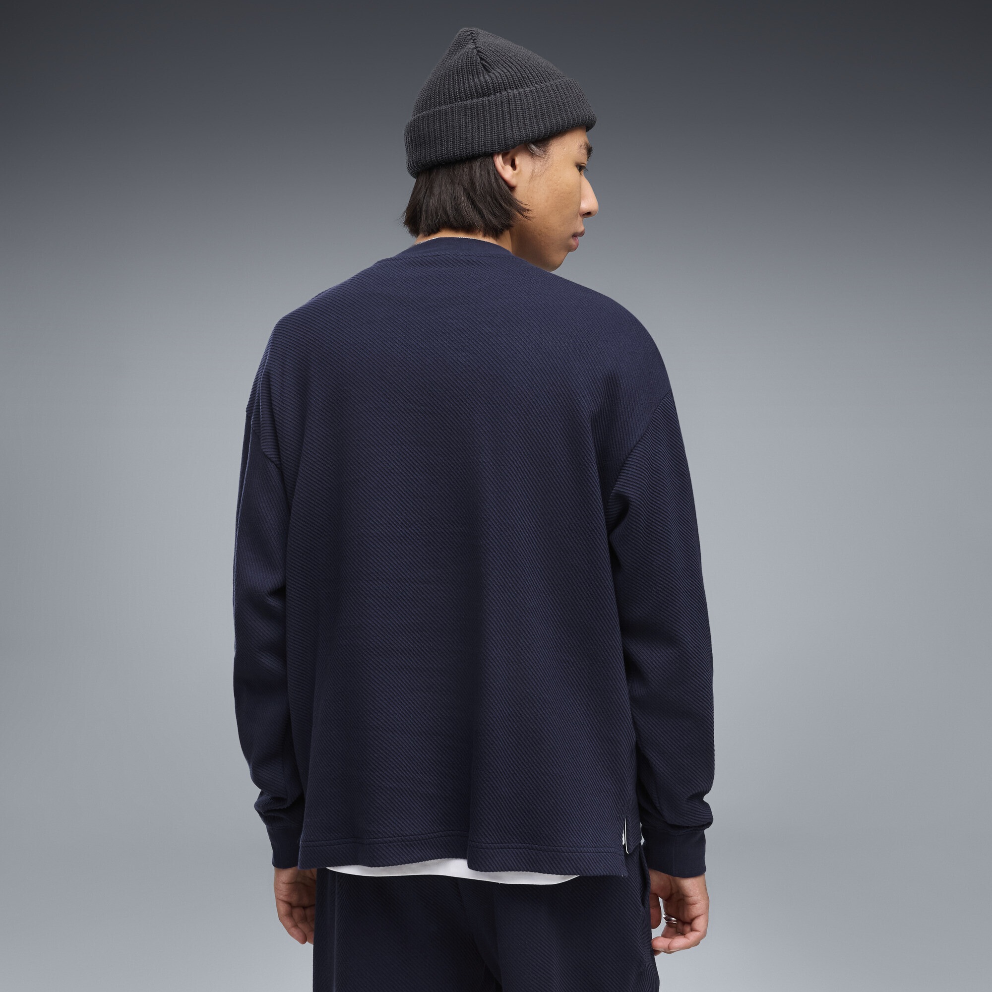 PUMA Sweatshirt »Essentials Elevated Relaxed Material Crew Sweatshirt Herren«

