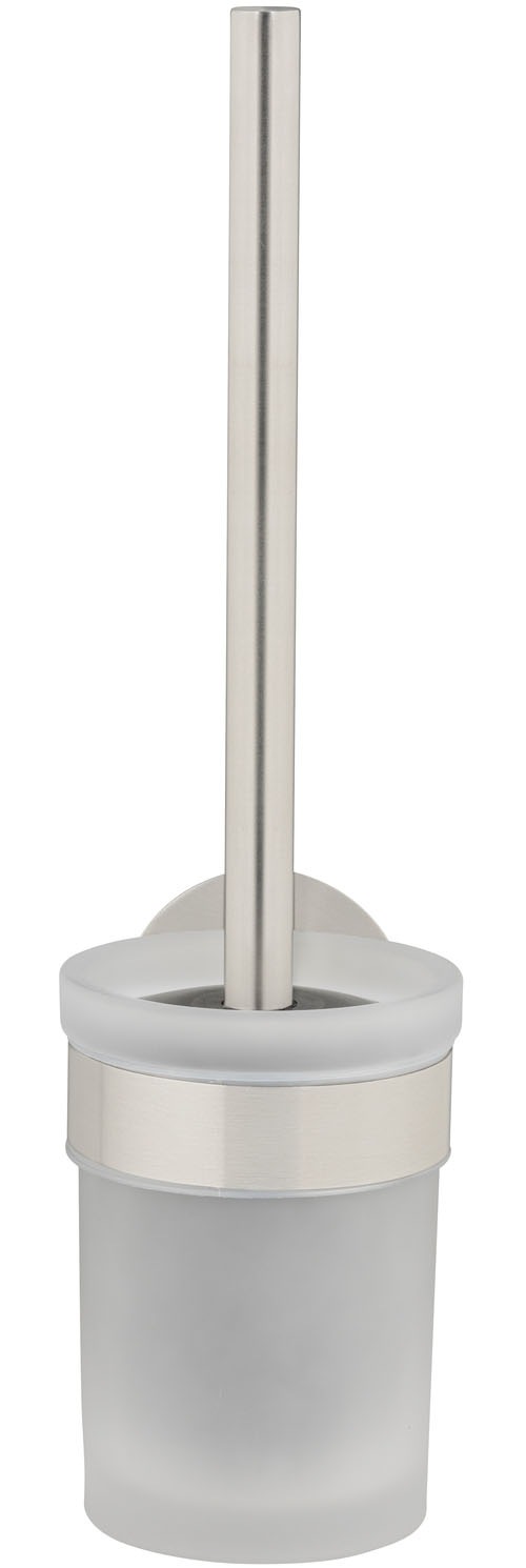 Thumbnail - SCHÖNER WOHNEN-Kollektion WC-Garnitur ""Meleto"", aus Edelstahl-Glas, WC-Bürstenhalter aus Edelstahl mit Glaseinsatz, zu...