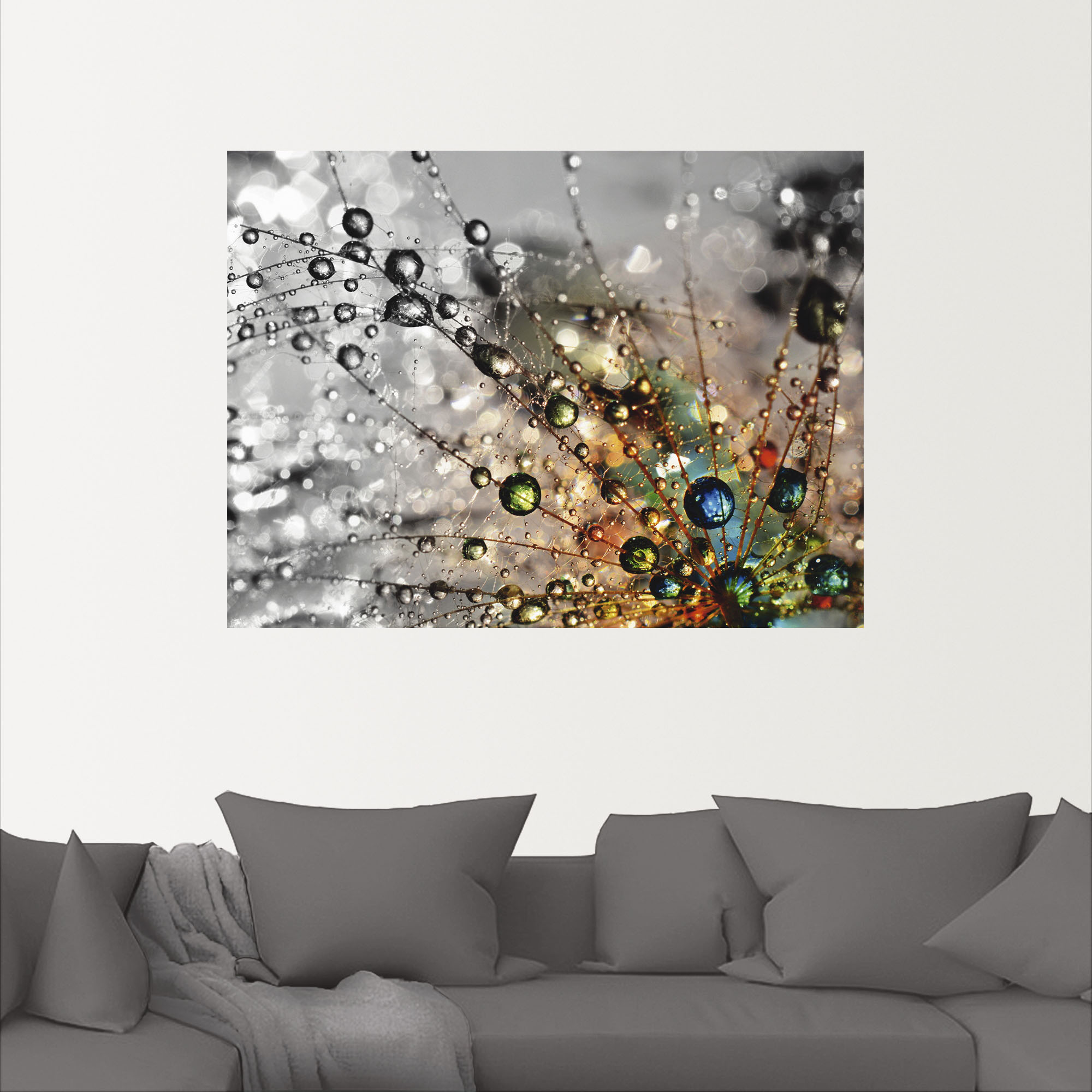 Thumbnail - Artland Wandbild "Farbenfrohe Natur", Blumen, (1 St.), als Alubild, Outdoorbild, Leinwandbild, Poster, Wandaufkleber