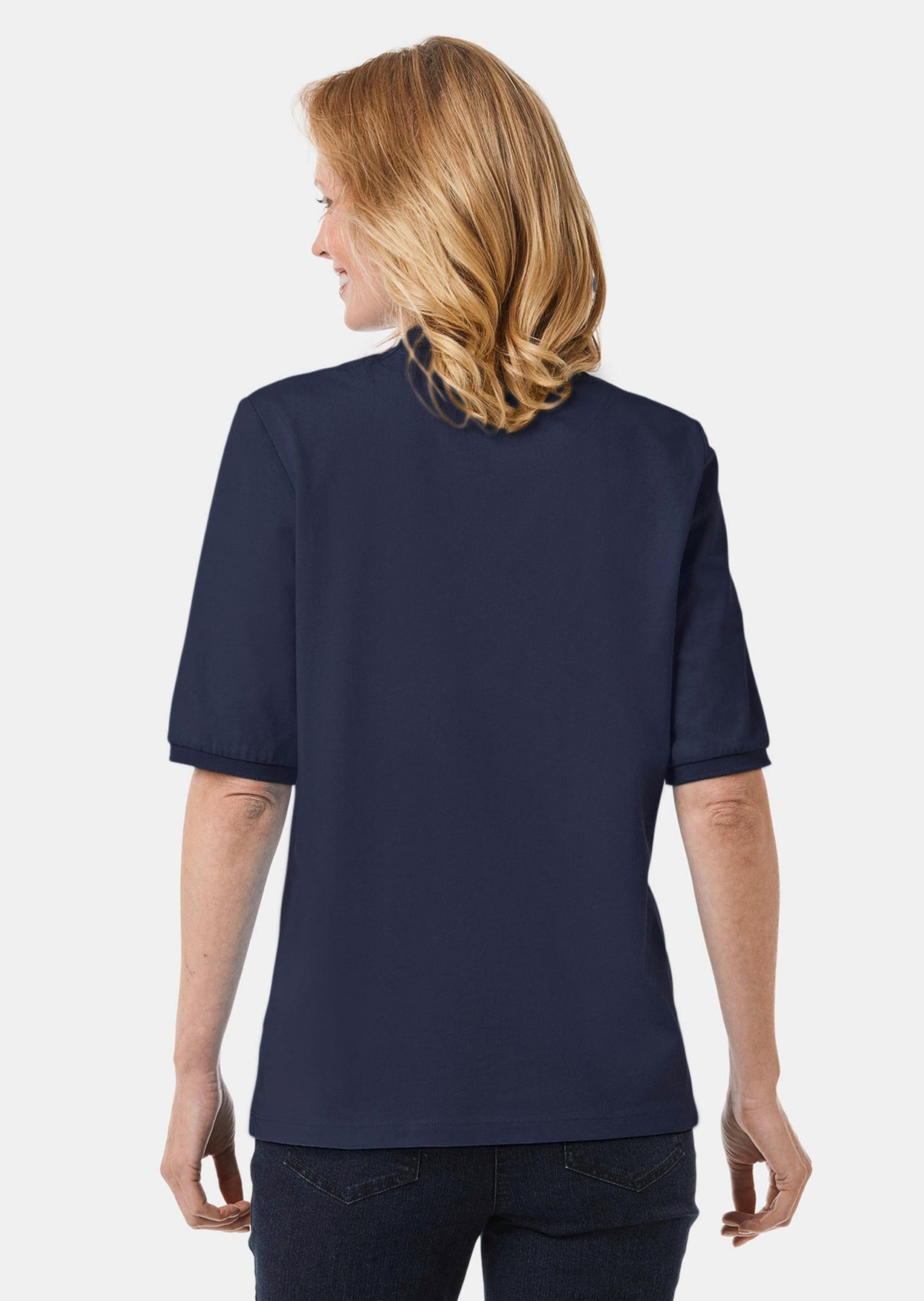 GOLDNER Poloshirt »Poloshirt Poloshirt in hochwertiger Pikee-Qualität«