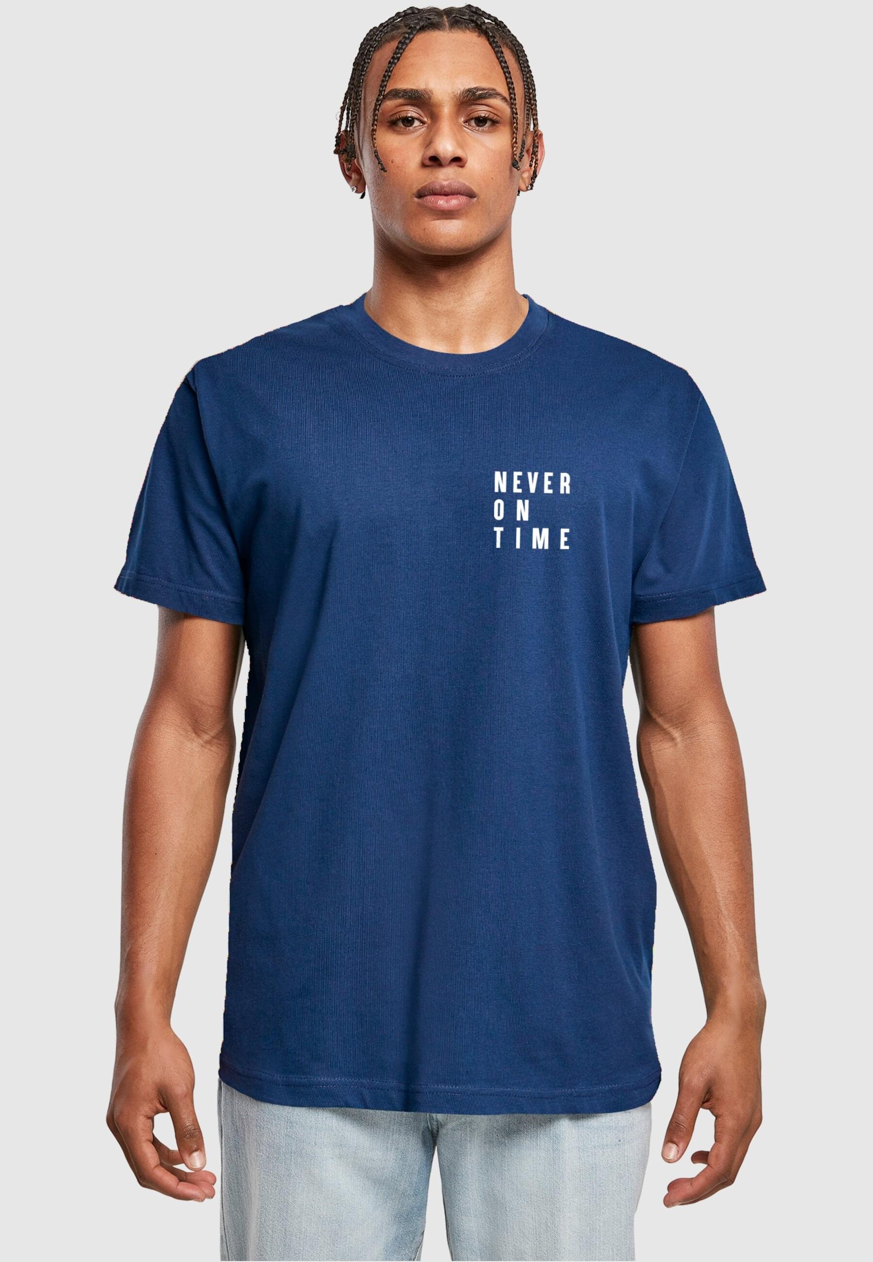 Thumbnail - MisterTee Kurzarmshirt "MisterTee Damen Never On Time Tee", (1 tlg.)