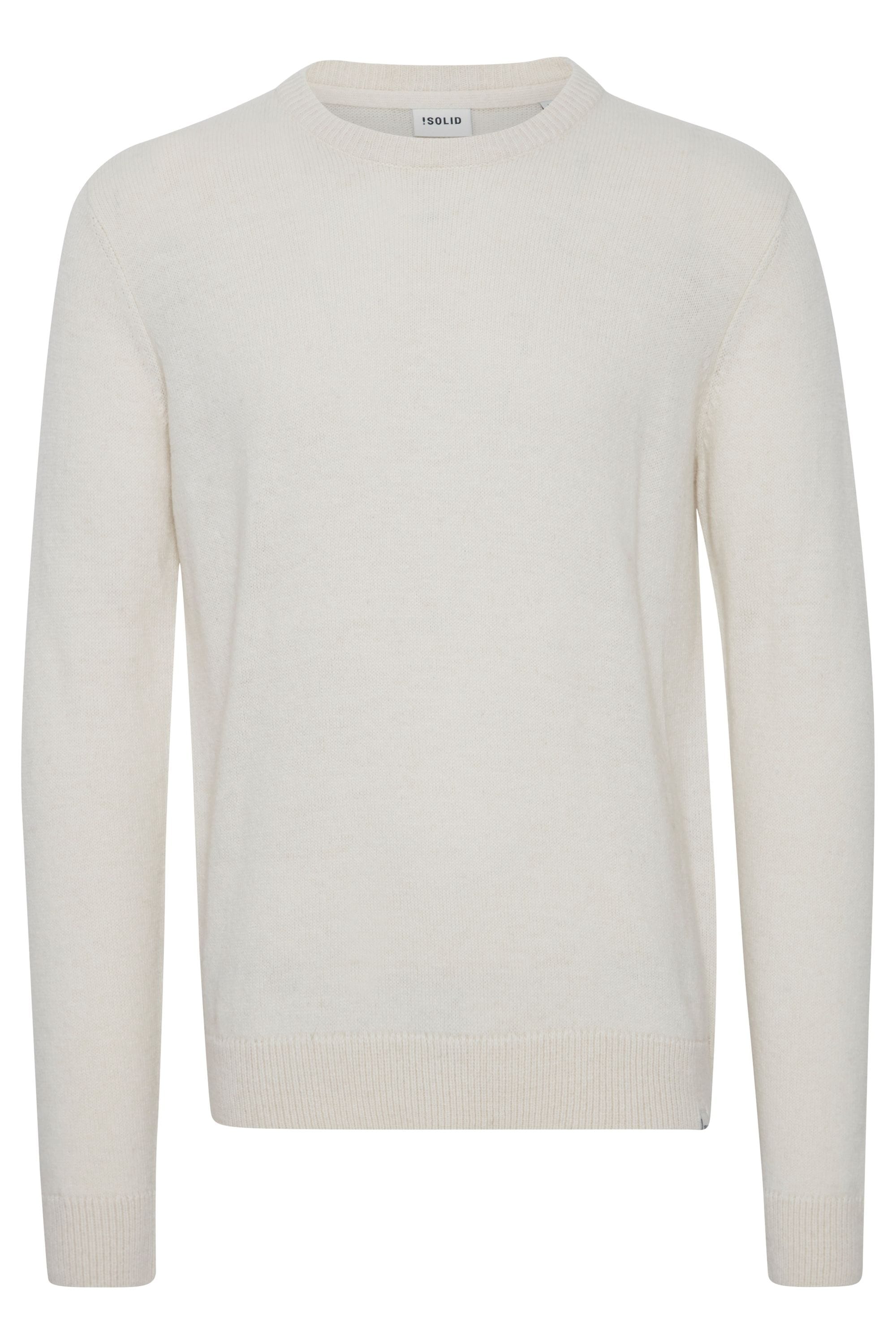 Solid Strickfleece-Pullover "Strickpullover Sddyllon"