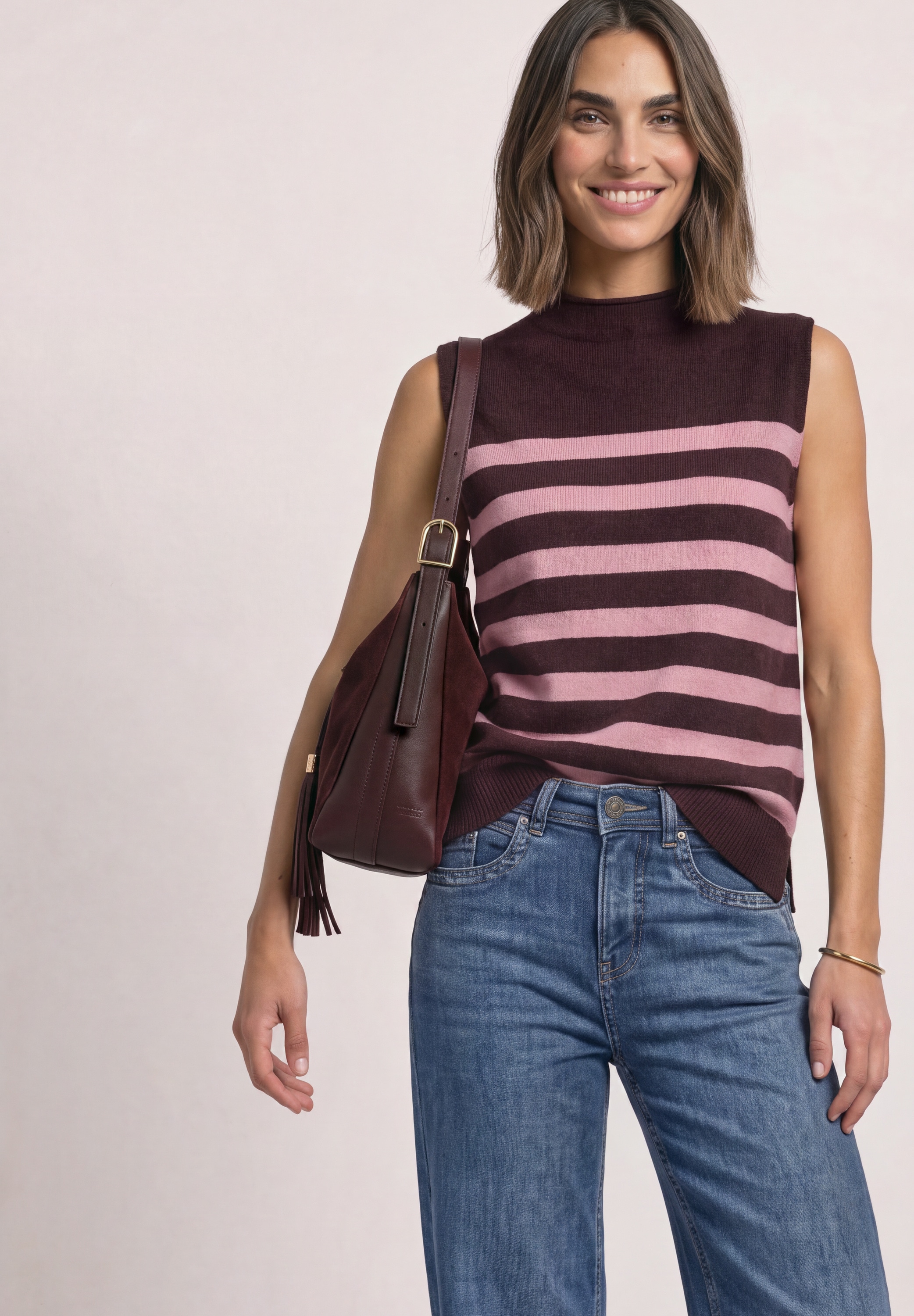 STREET ONE Pullunder im Streifendesign