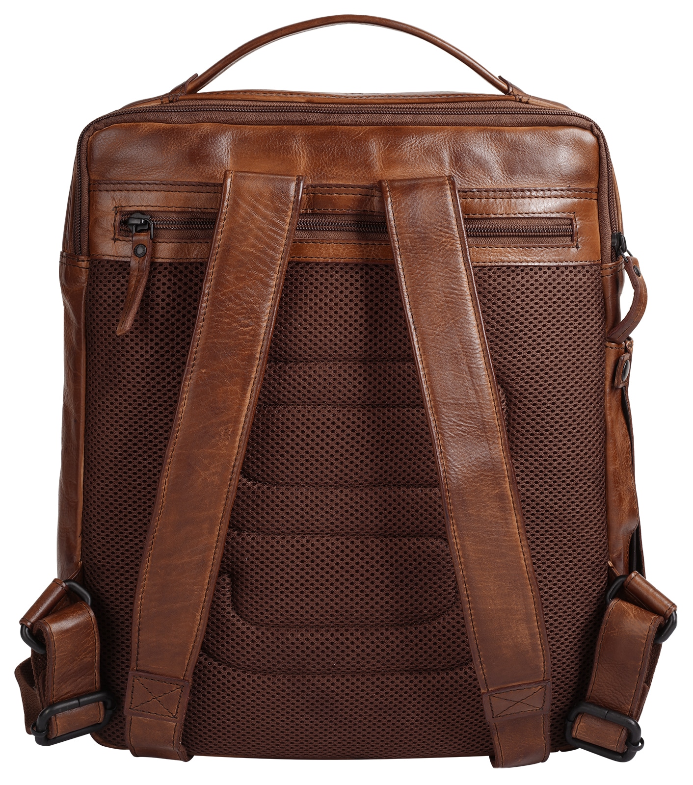Spikes & Sparrow Laptoprucksack echt Leder
