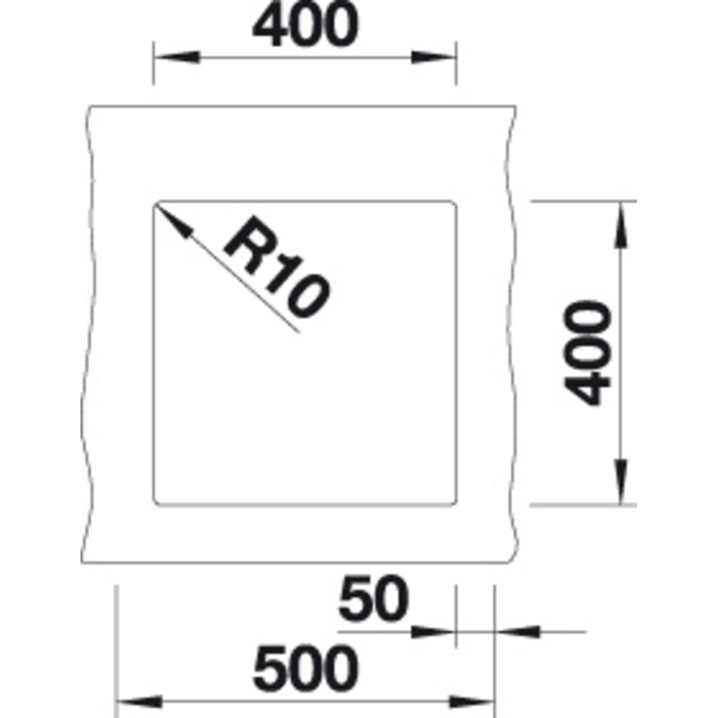 Blanco Granitspüle »SUBLINE 400-U«