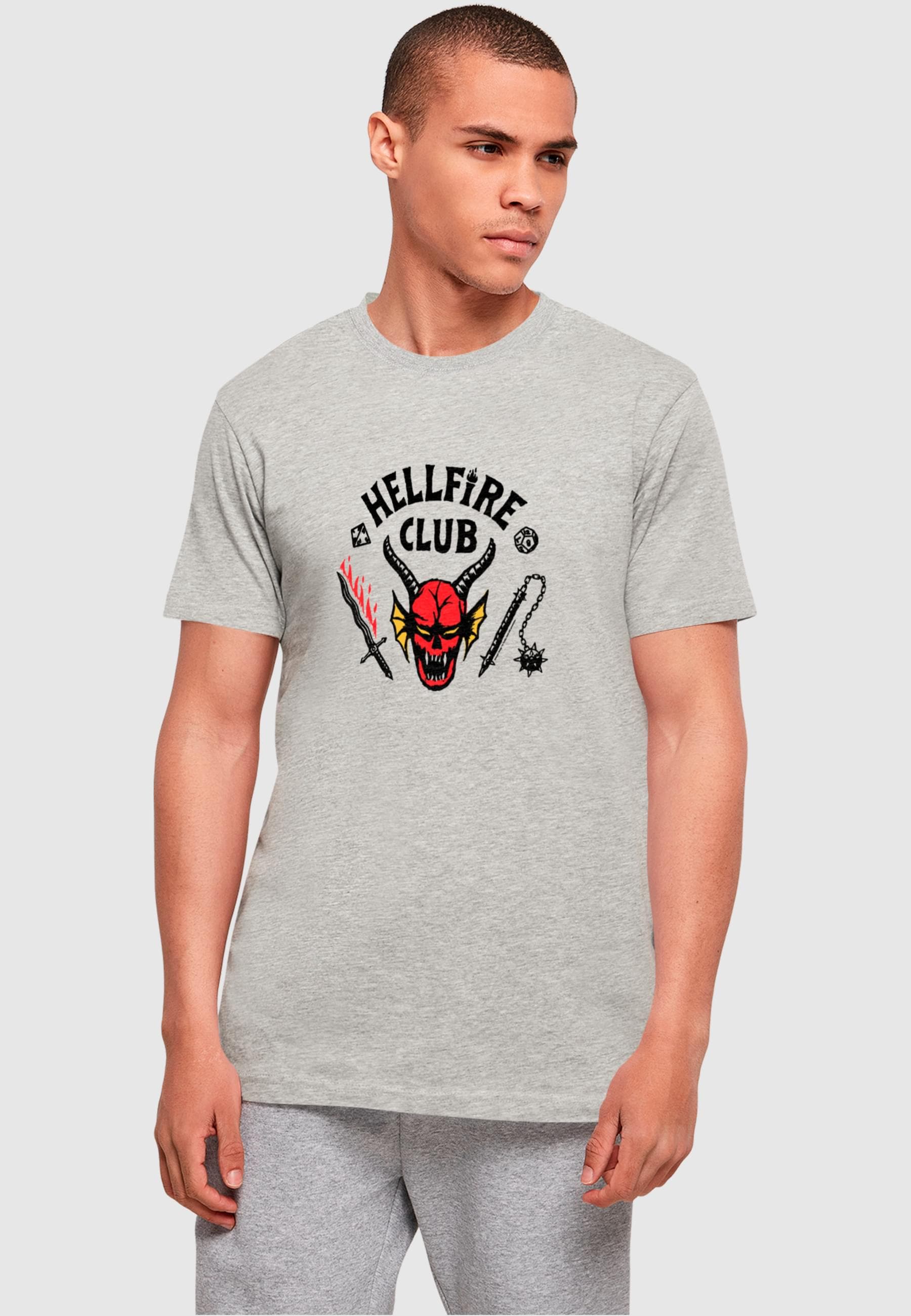 ABSOLUTE CULT T-Shirt »ABSOLUTE CULT Herren Stranger Things - Hellfire Club T-Shirt«, (1 tlg.)