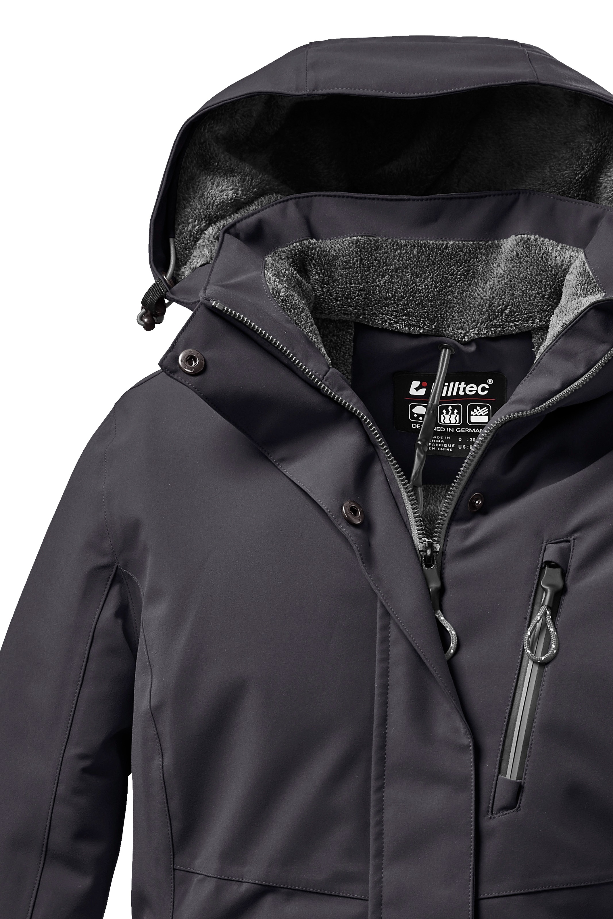 Killtec Outdoorjacke »KOW 140 WMN JCKT«, mit Kapuze, Wasser- und winddicht
