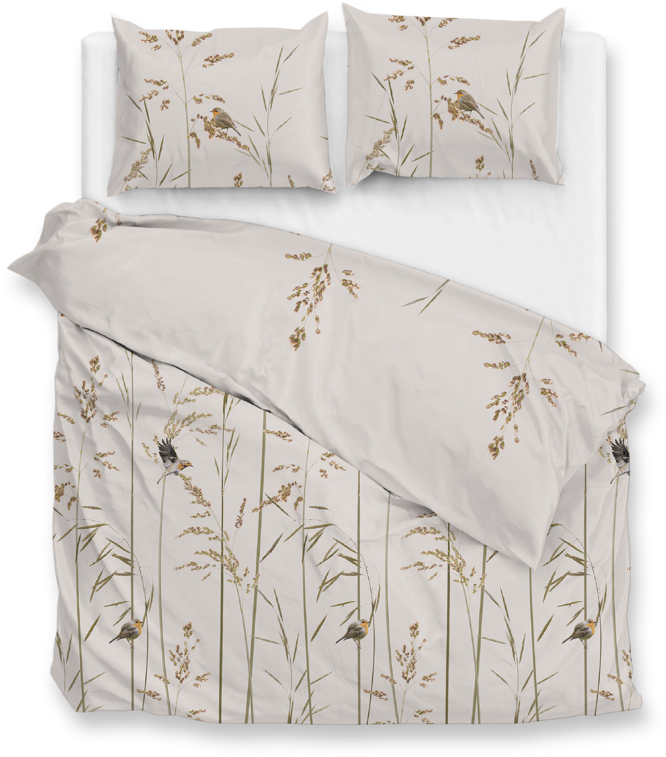 ZO HOME Bettwäsche "Pettirosso" 2 Stk. Bettwäsche aus 100% Baumwolle, hochwertiges Flanell