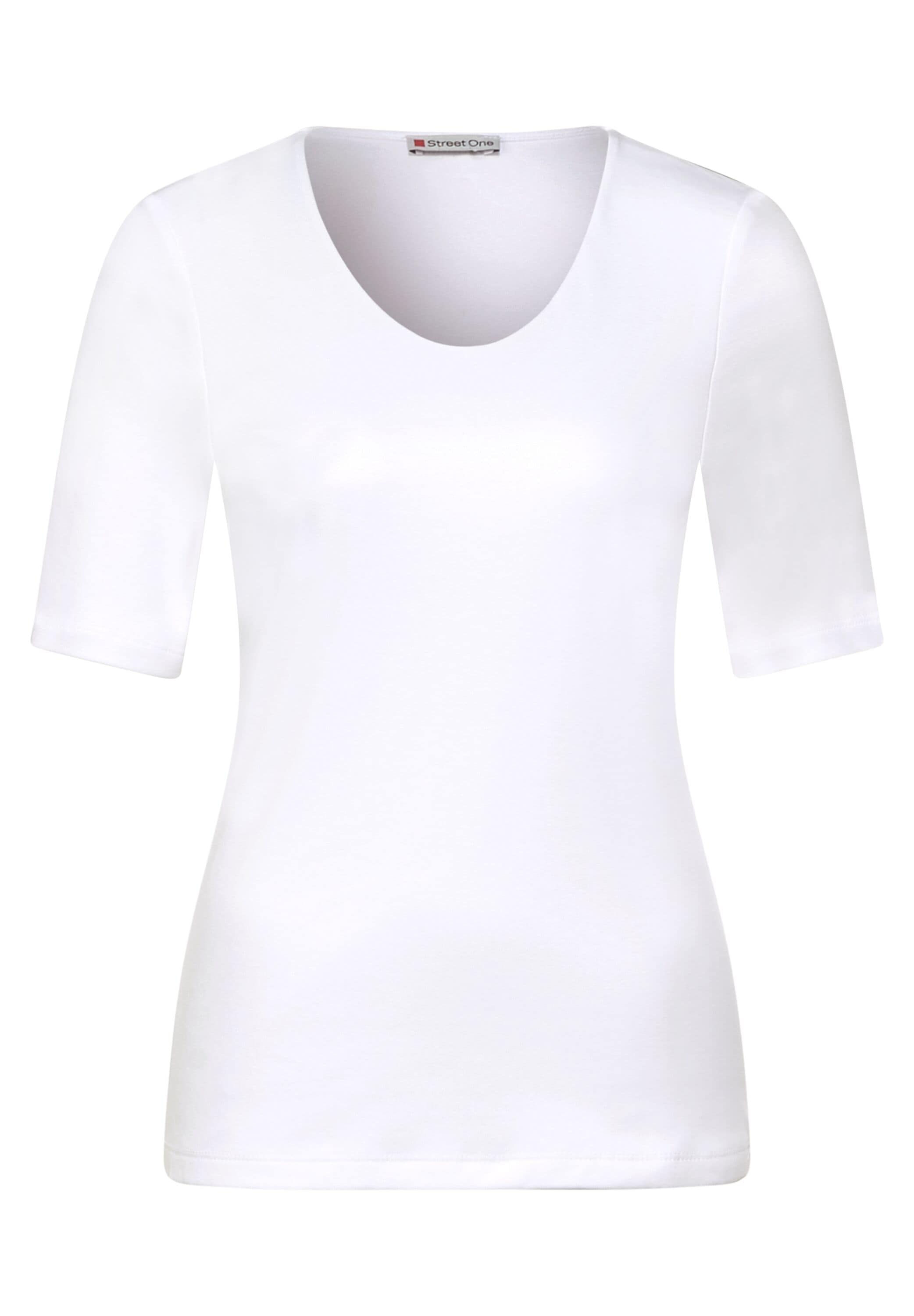 STREET ONE T-Shirt, im soften Baumwoll-Mix