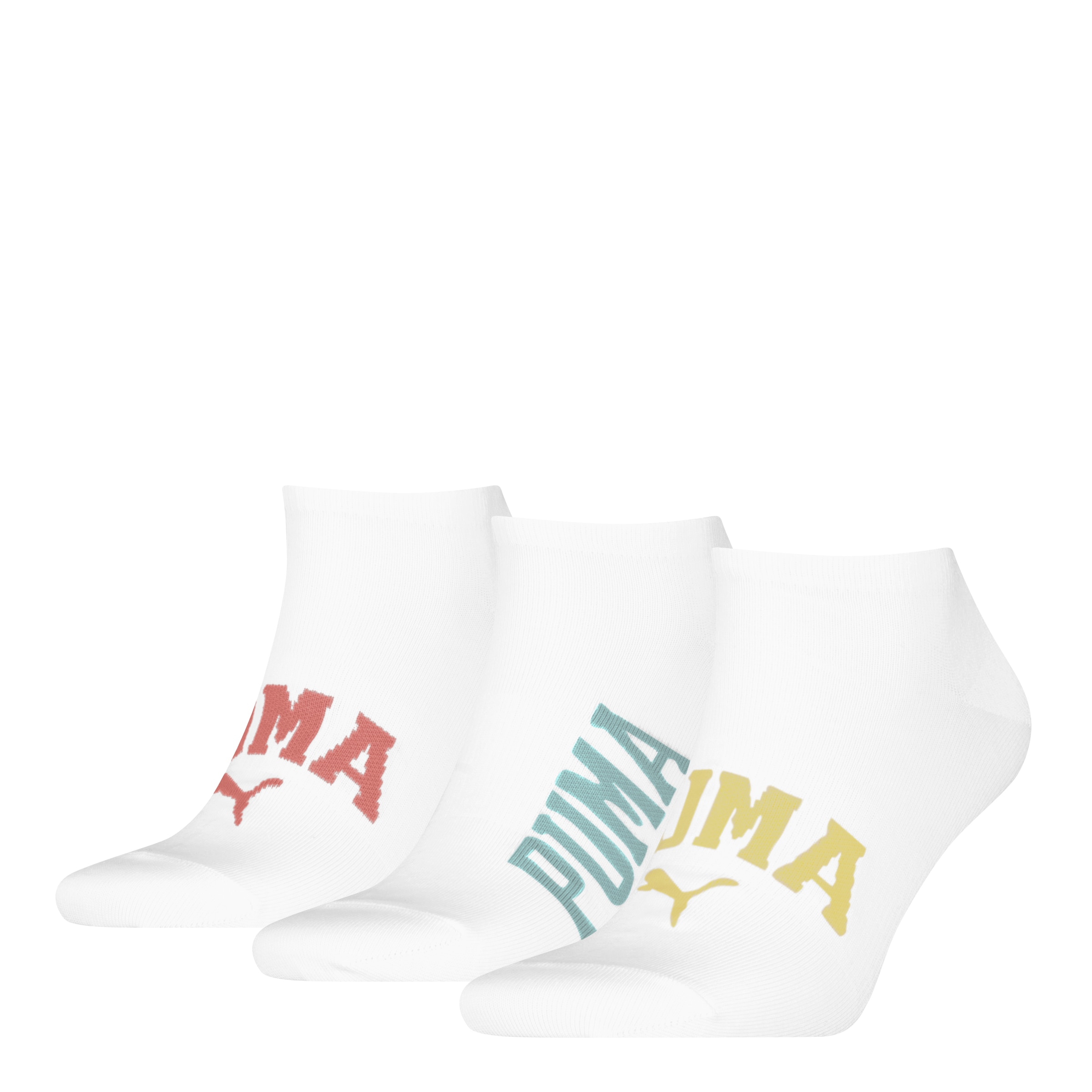 PUMA Sneakersocken 3er Pack, 3 Stk. tlg. mit verstärkter Ferse und Zehenber günstig online kaufen