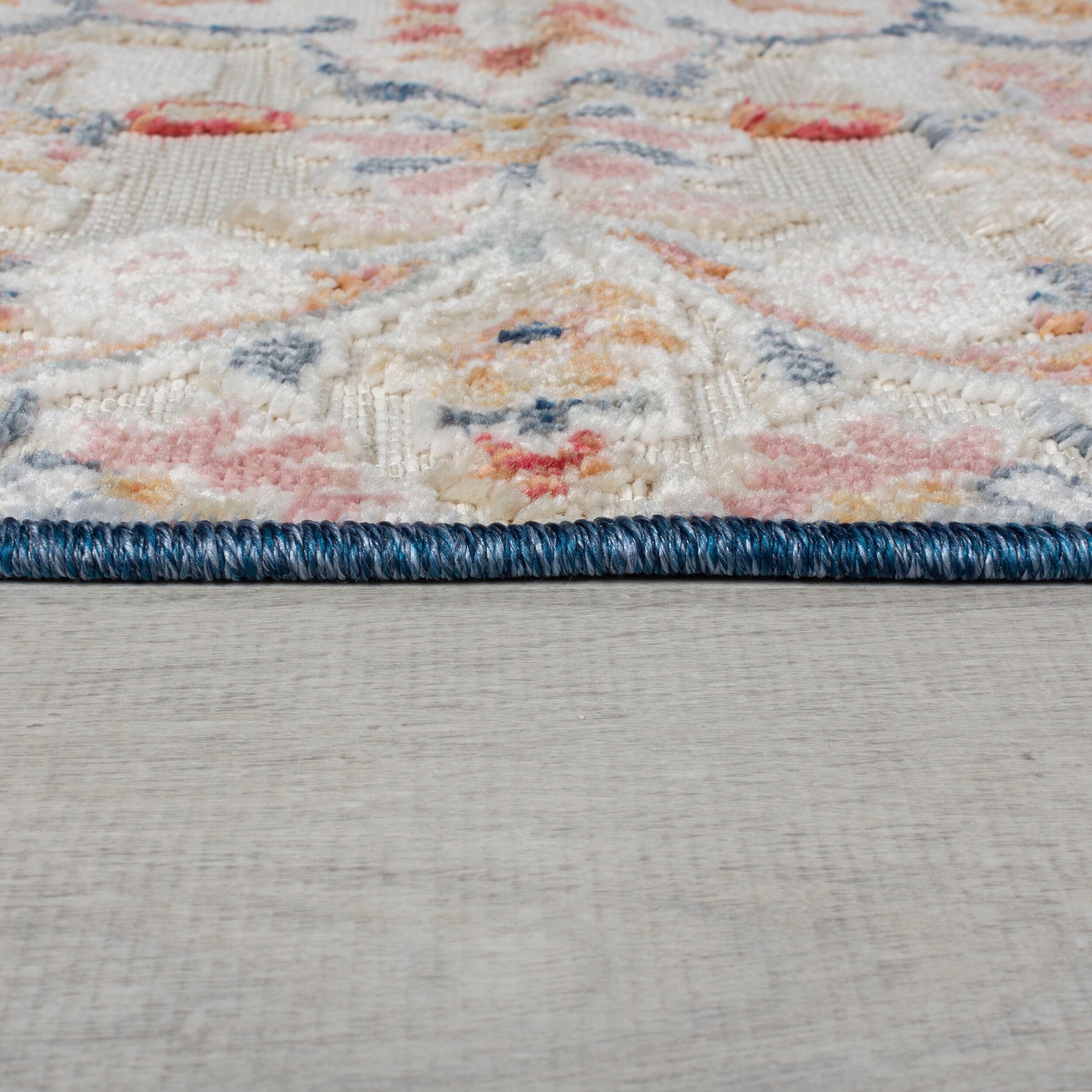 FLAIR RUGS Teppich »Mabel«, rechteckig, 2 mm Höhe, Outdoor geeignet, Hoch-Tief Effekt